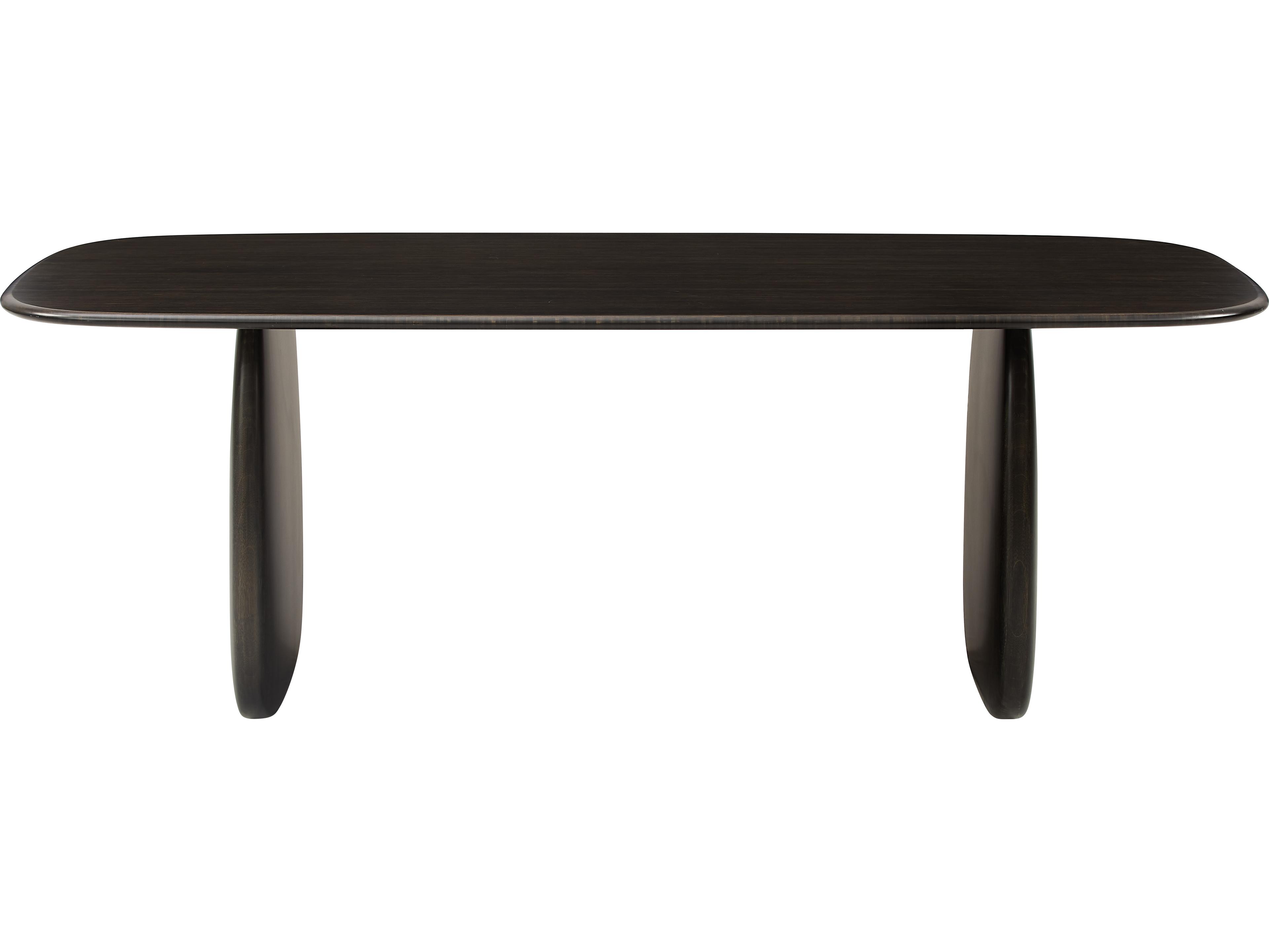 Greenington Aria Rectangular Bamboo Caviar Dining Table