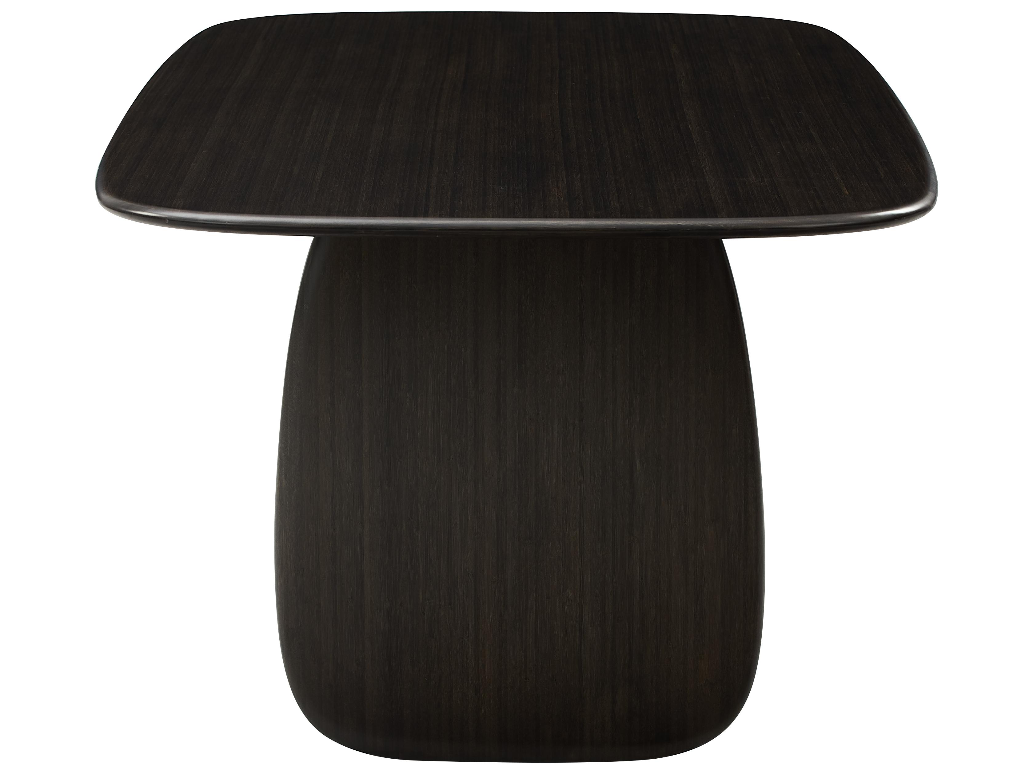 Greenington Aria Rectangular Bamboo Caviar Dining Table