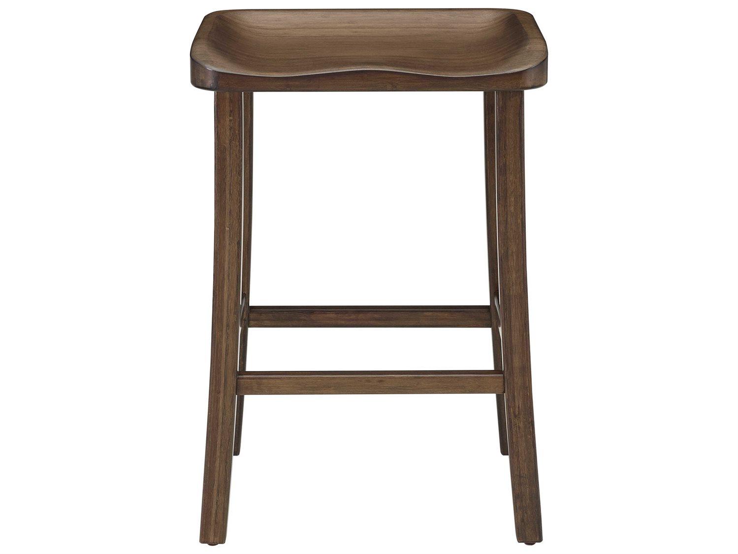 Greenington Tulip Bamboo Wood Black Walnut Bar Stool