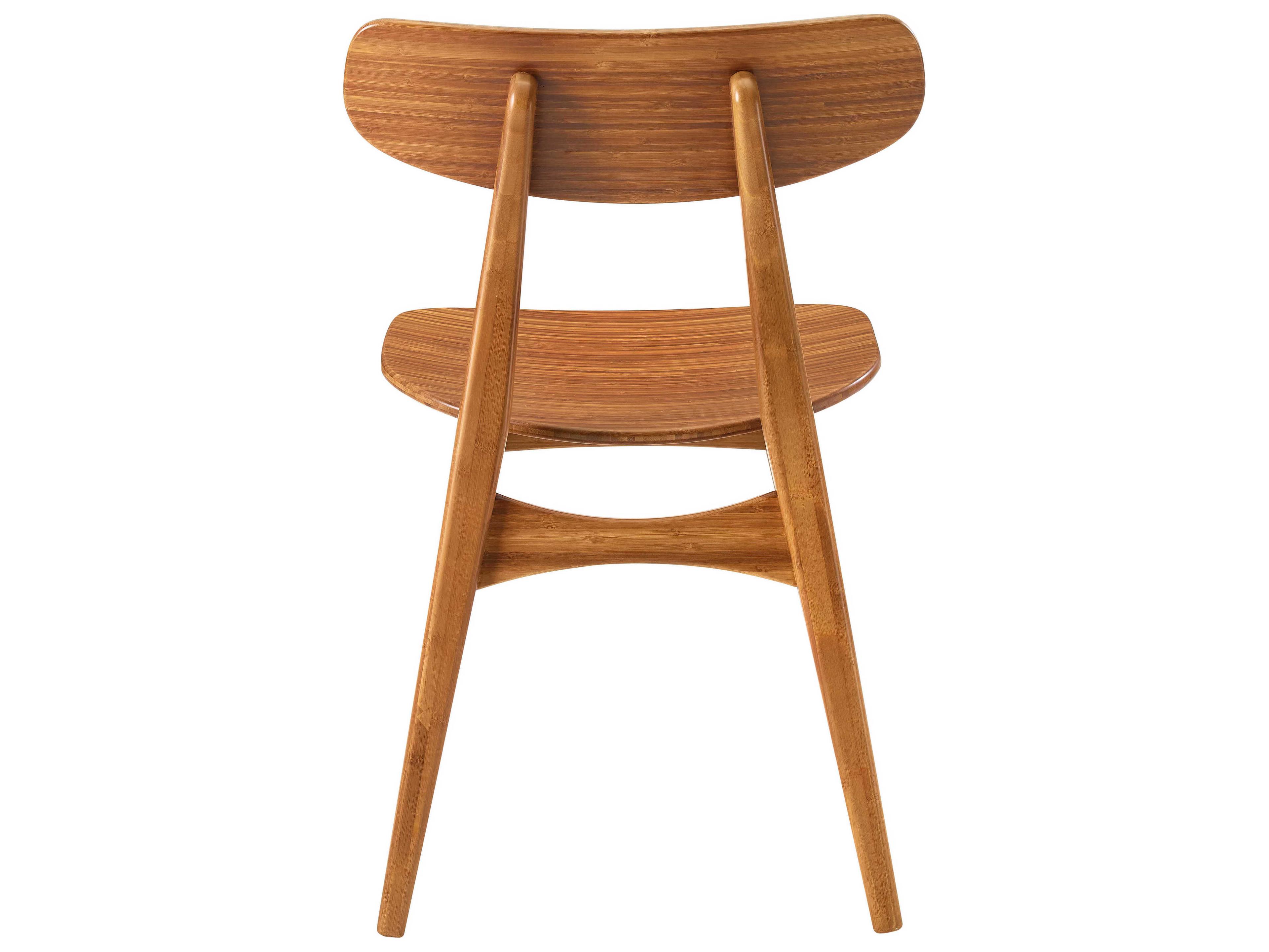 Greenington Cassia Bamboo Wood Brown Side Dining Chair