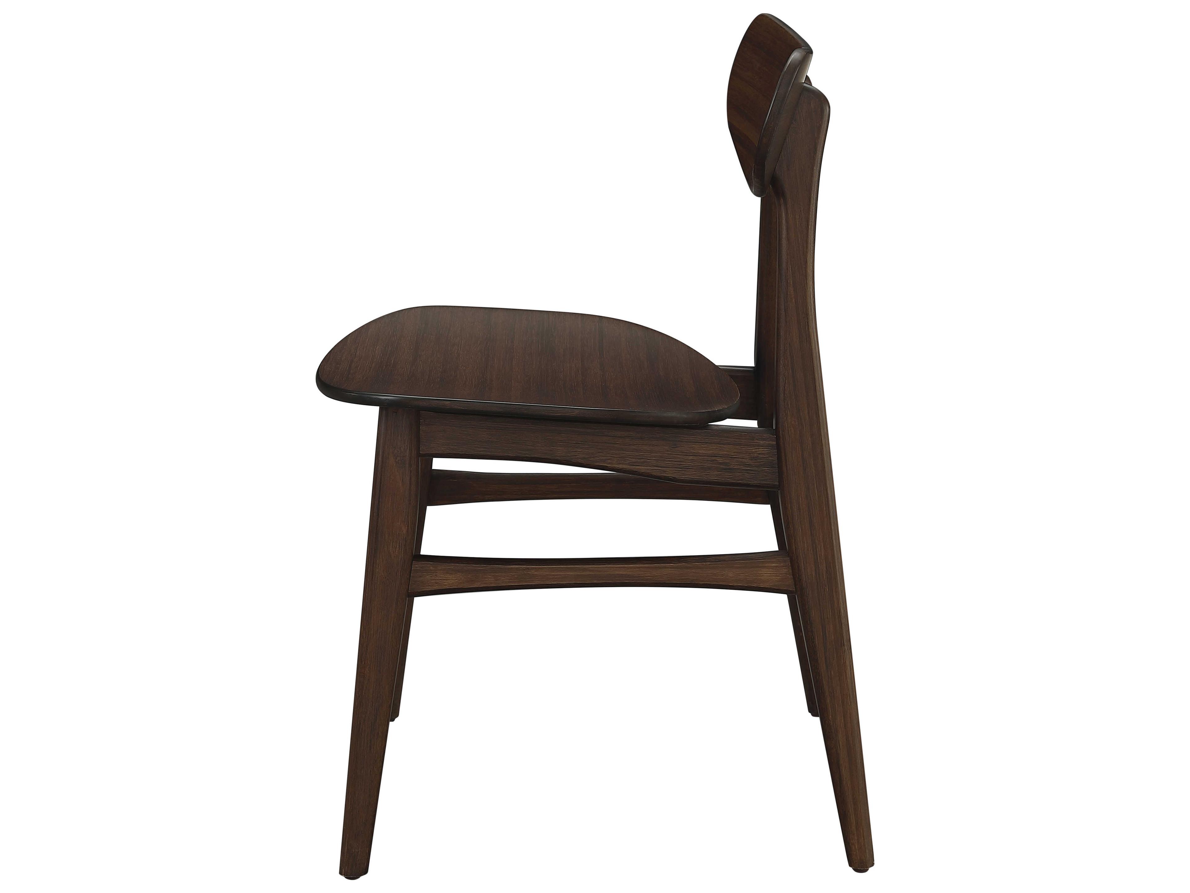Greenington Cassia Bamboo Wood Brown Side Dining Chair