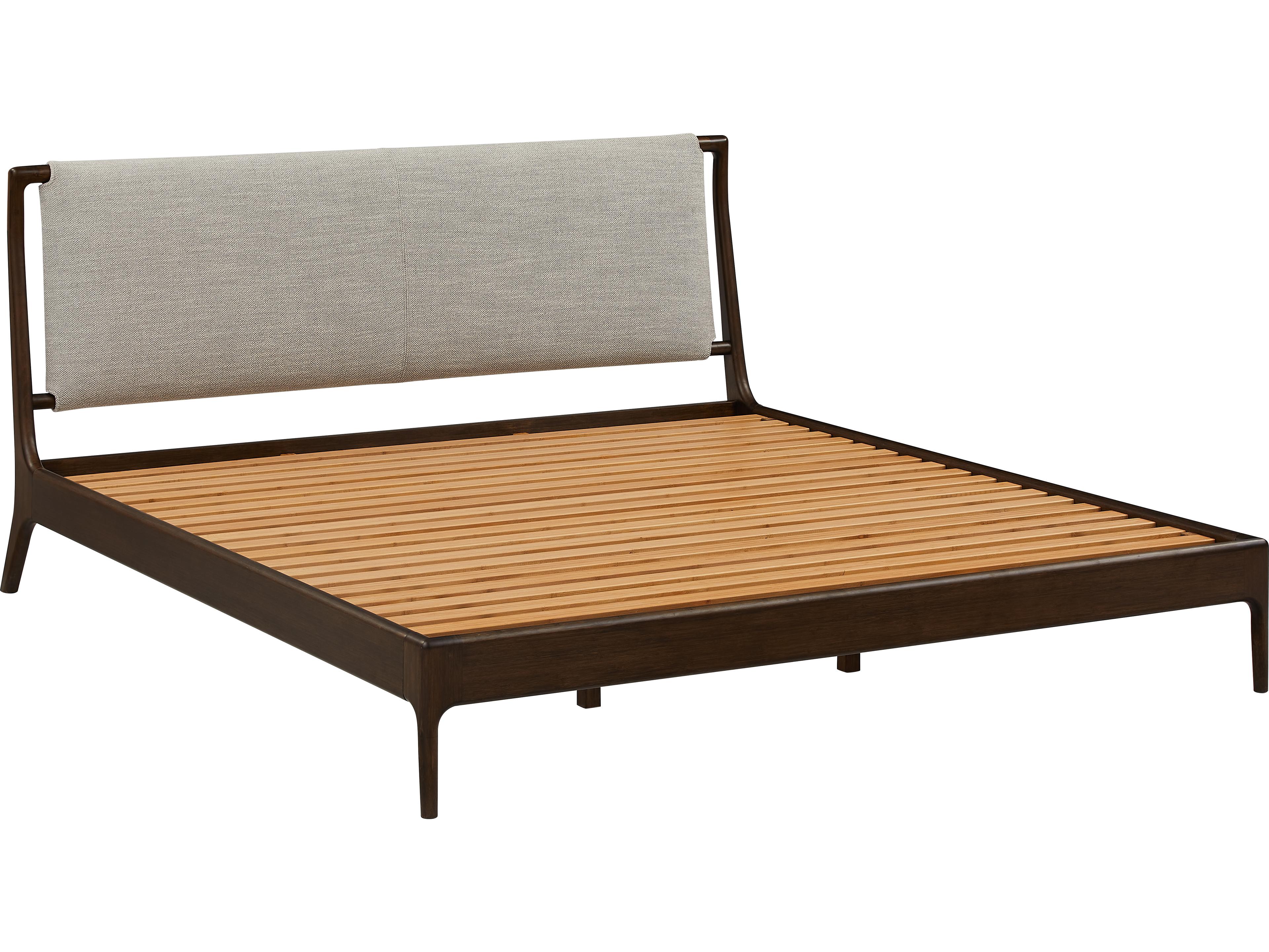 Greenington Catalina Black Walnut Bamboo Wood King Platform Bed