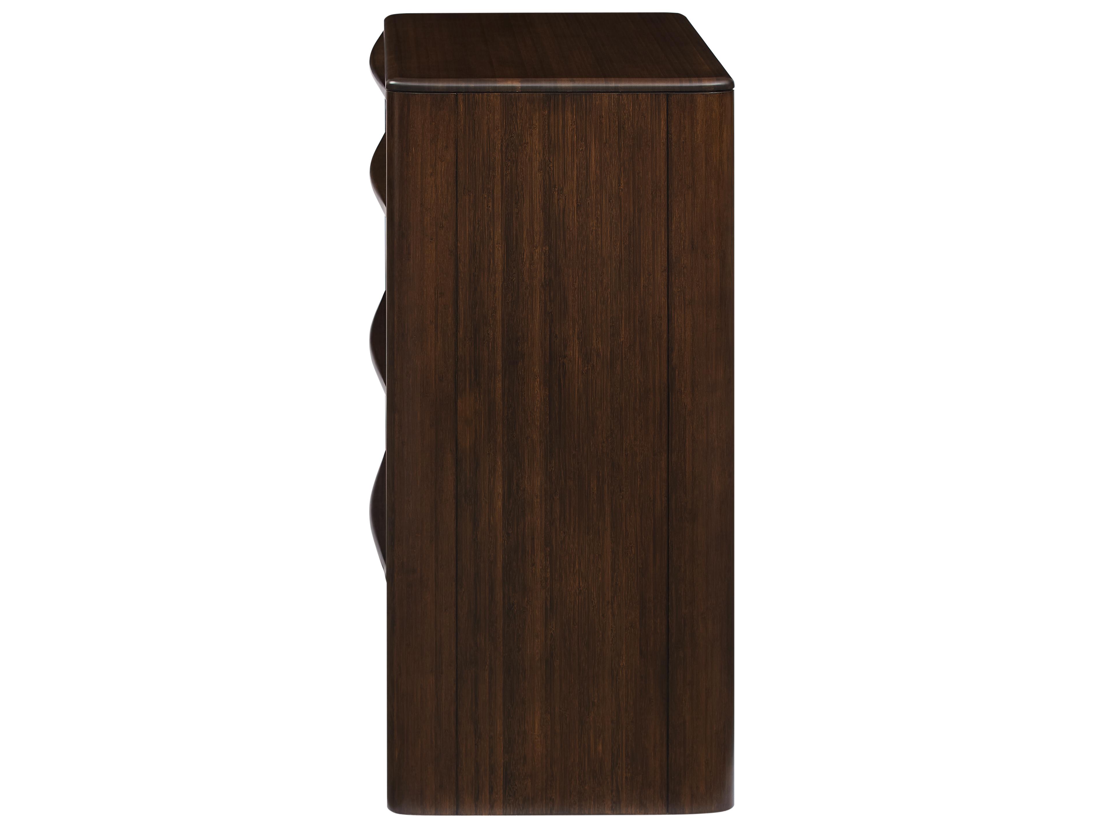 Greenington Catalina Black Walnut Brown Bamboo Wood Accent Chest