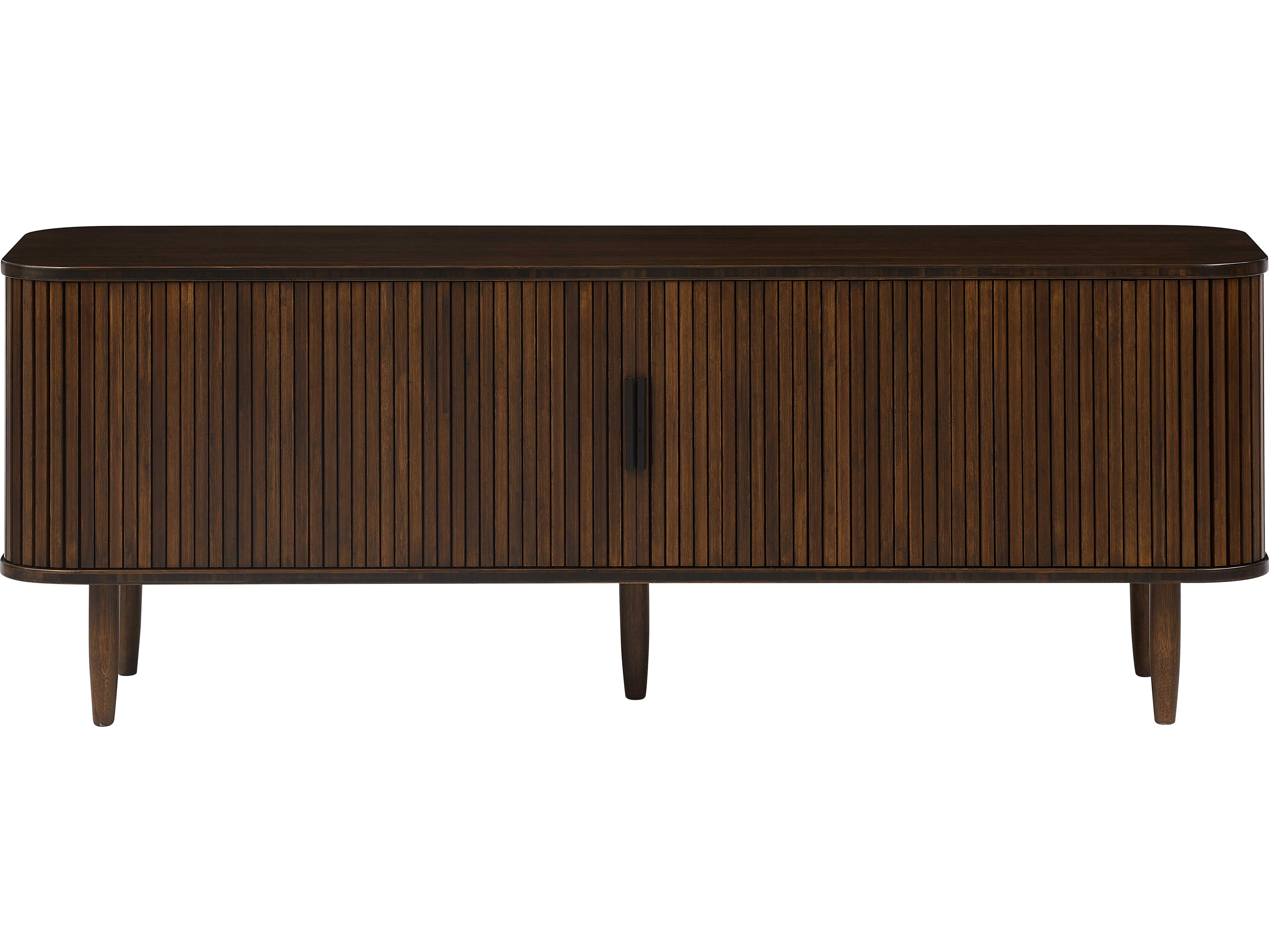 Greenington Carmel Rectangular Bamboo Black Walnut Console Table