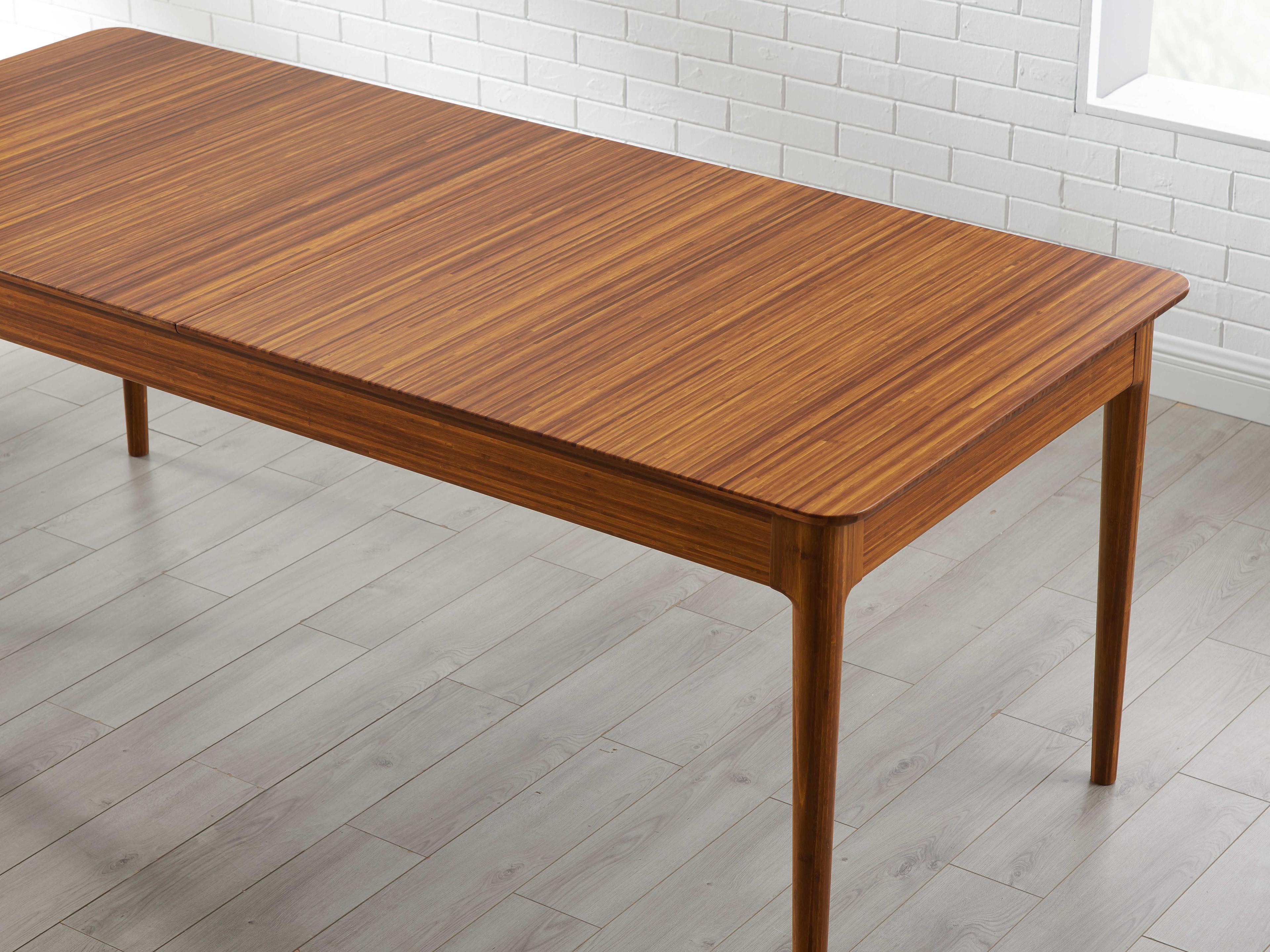 Greenington Erikka Rectangular Bamboo Amber Dining Table