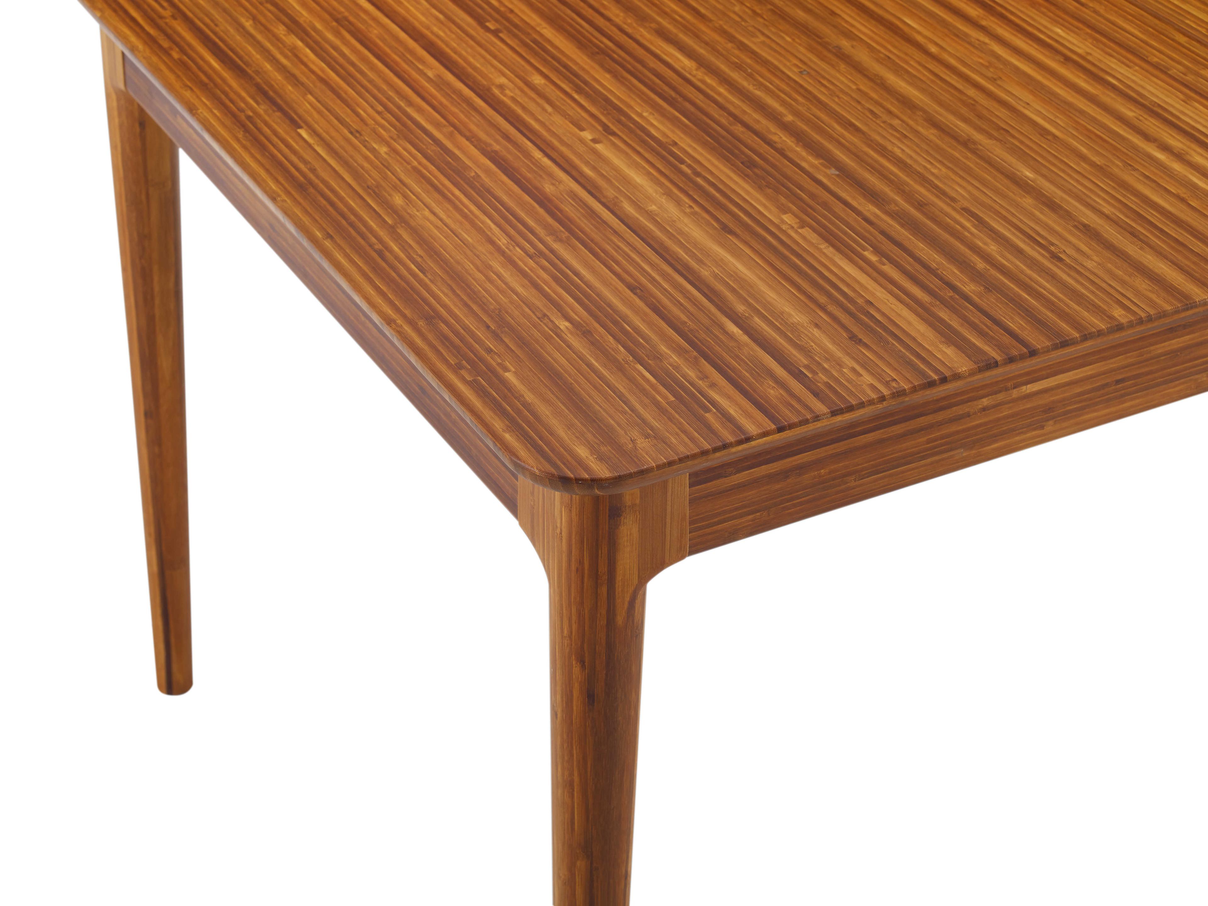 Greenington Erikka Rectangular Bamboo Amber Dining Table