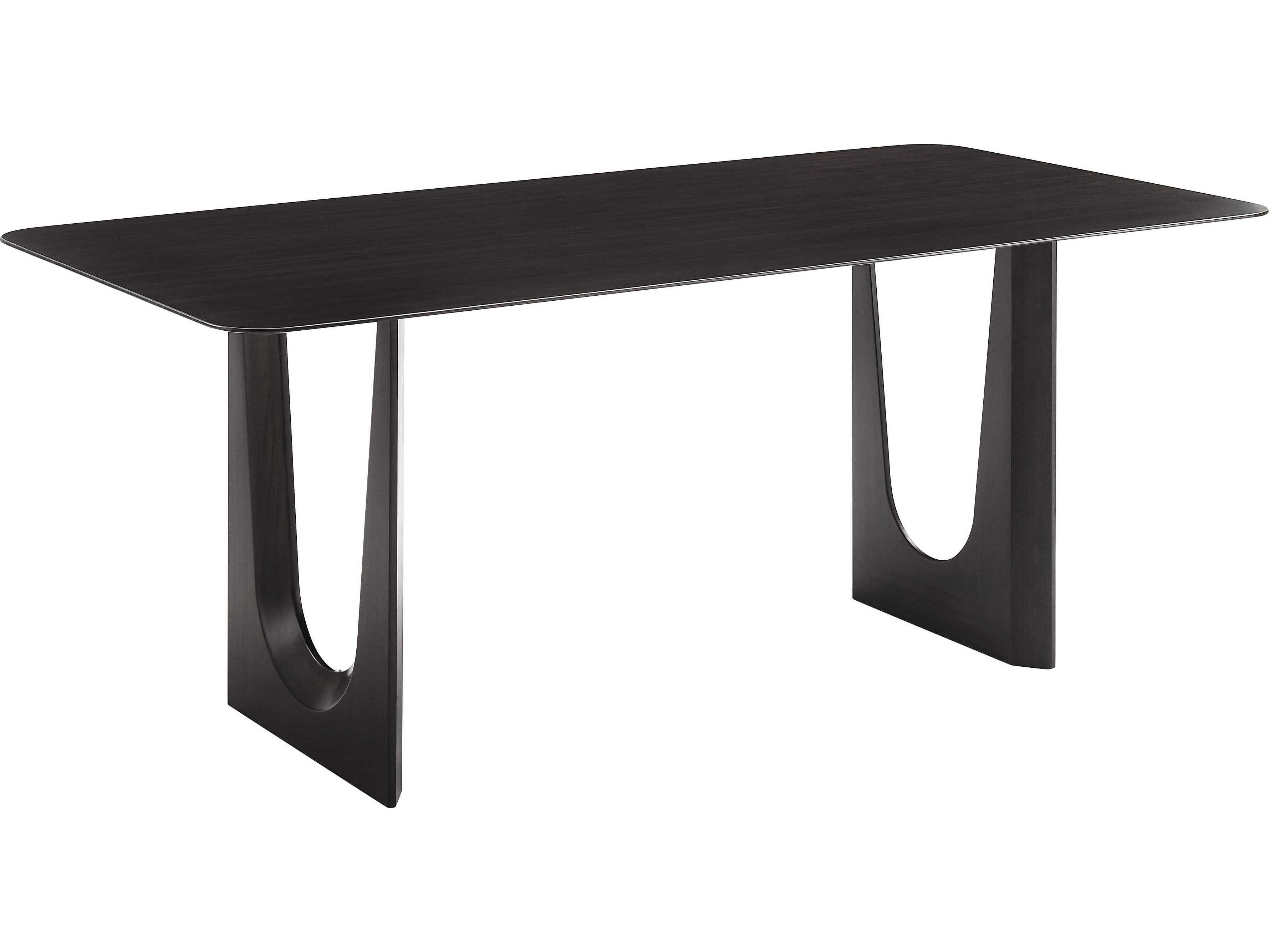 Greenington Hanna Rectangular Bamboo Caviar Dining Table