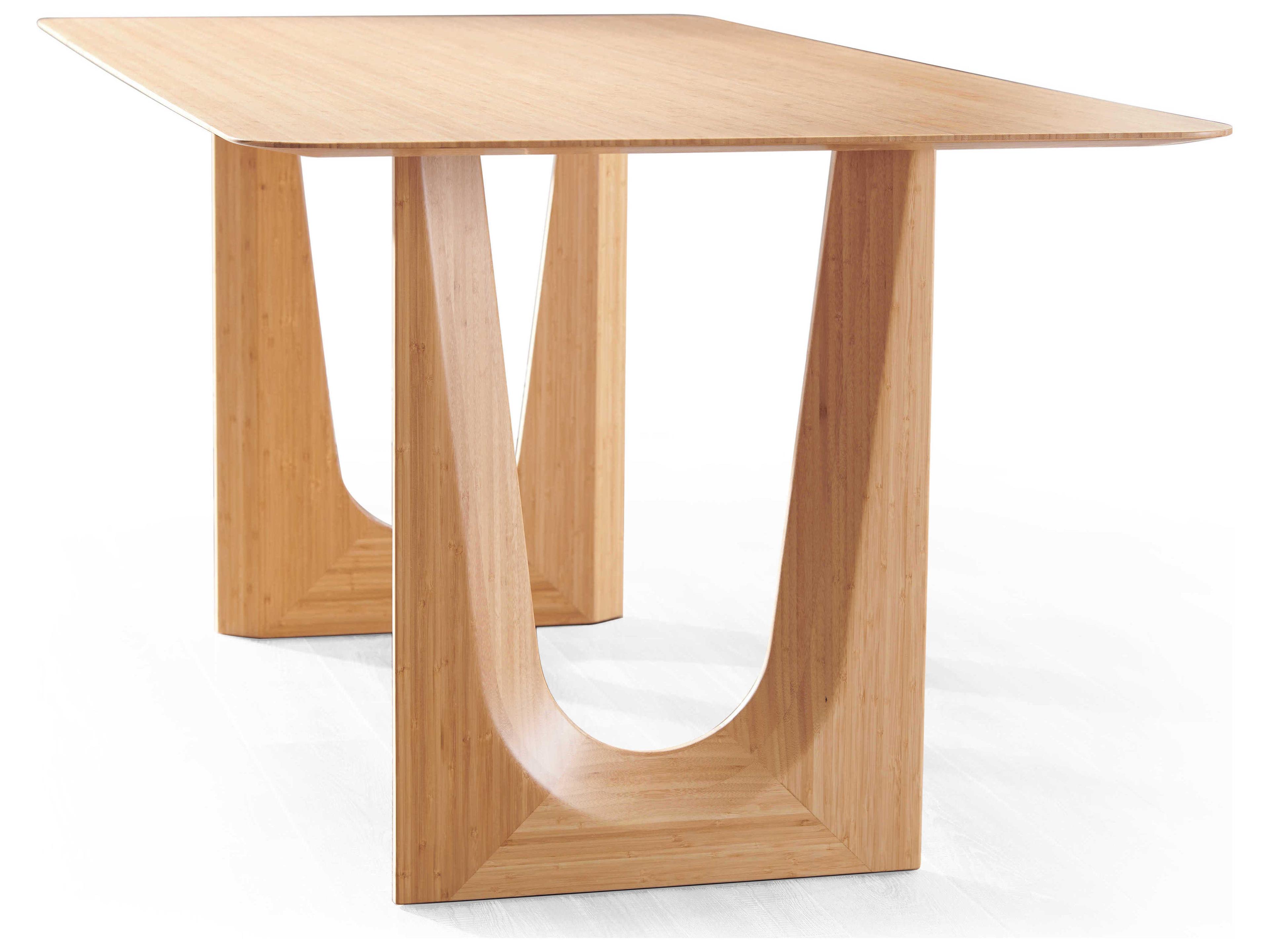 Greenington Hanna Rectangular Bamboo Wheat Dining Table