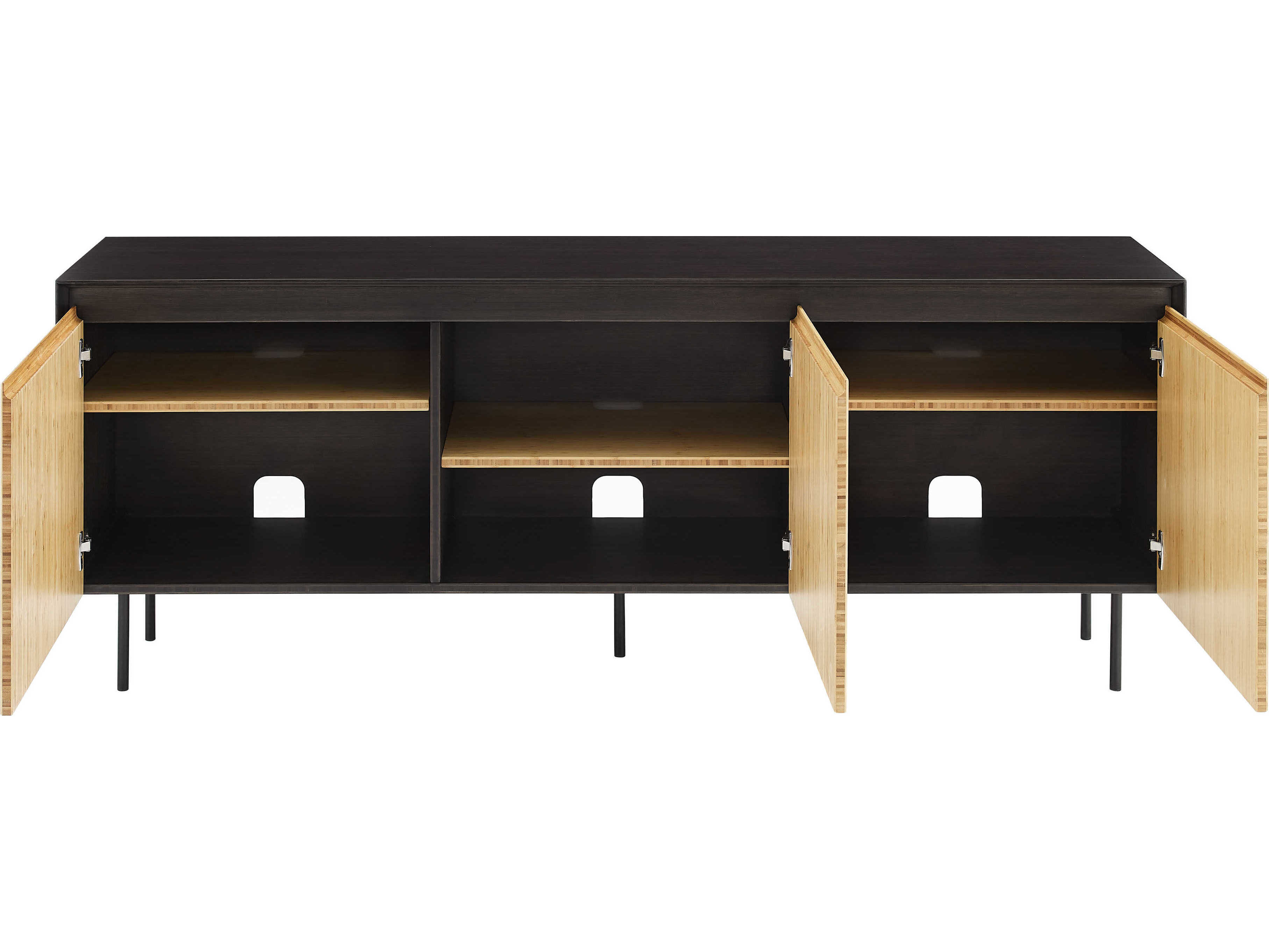 Greenington Hanna 72" Bamboo Wood Caviar Sideboard