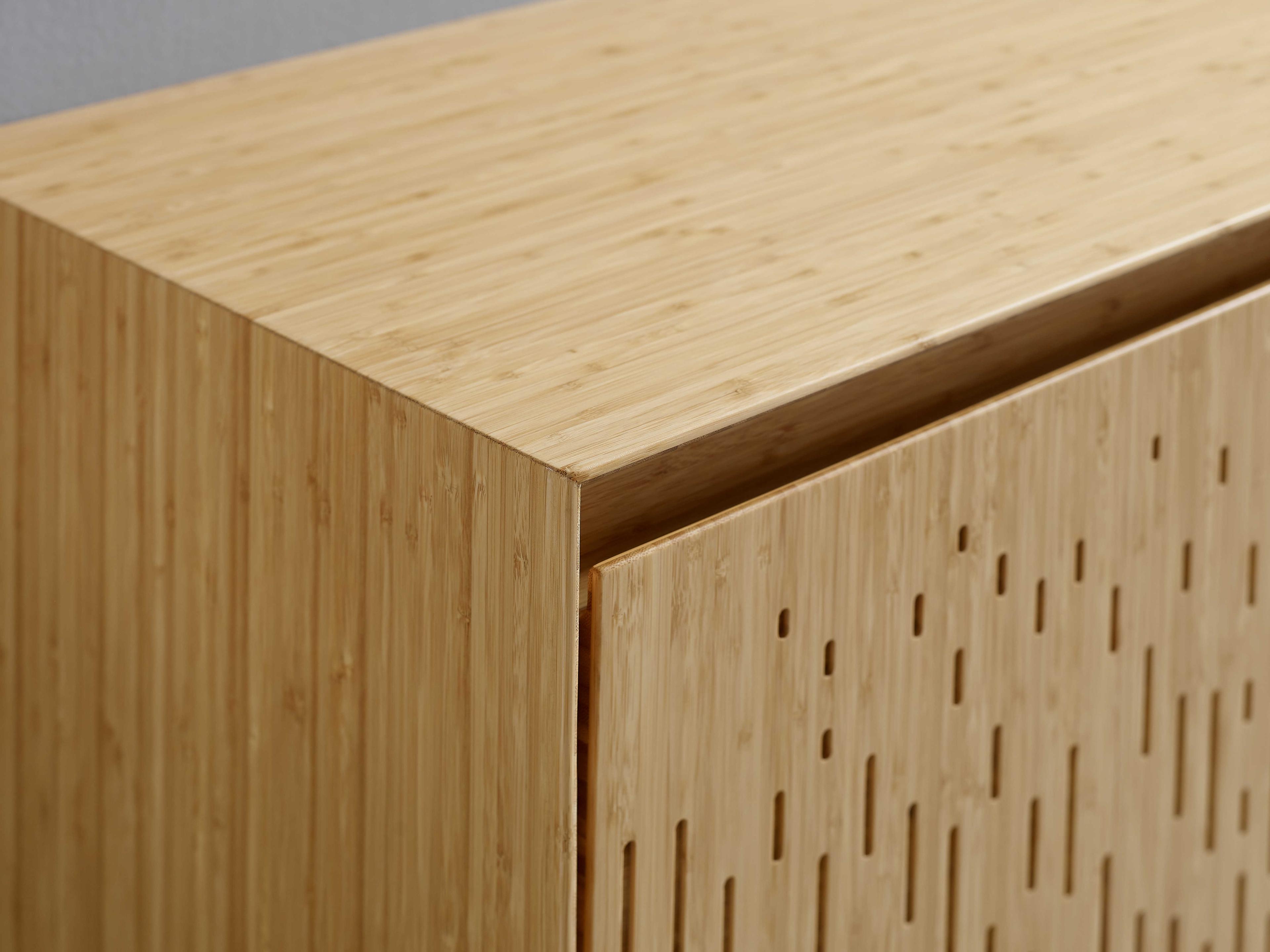 Greenington Hanna 72" Bamboo Wood Wheat Sideboard