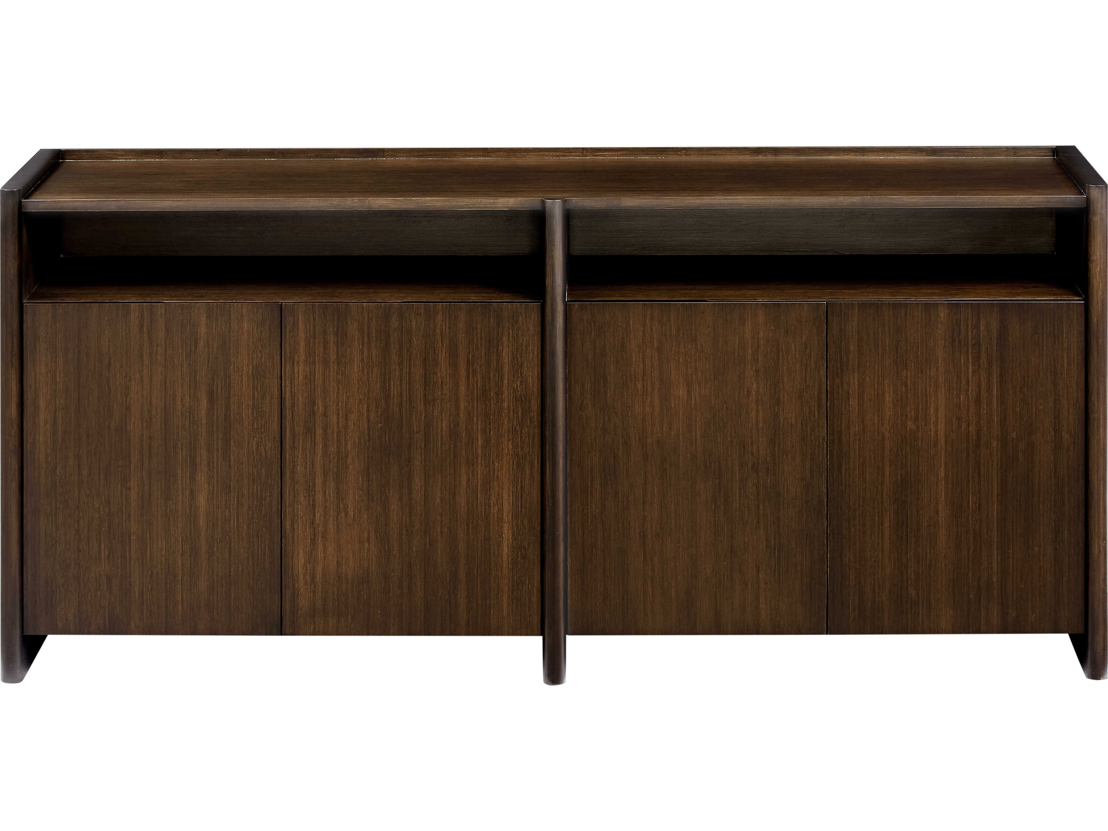 Greenington Hudson 80" Bamboo Wood Black Walnut Sideboard