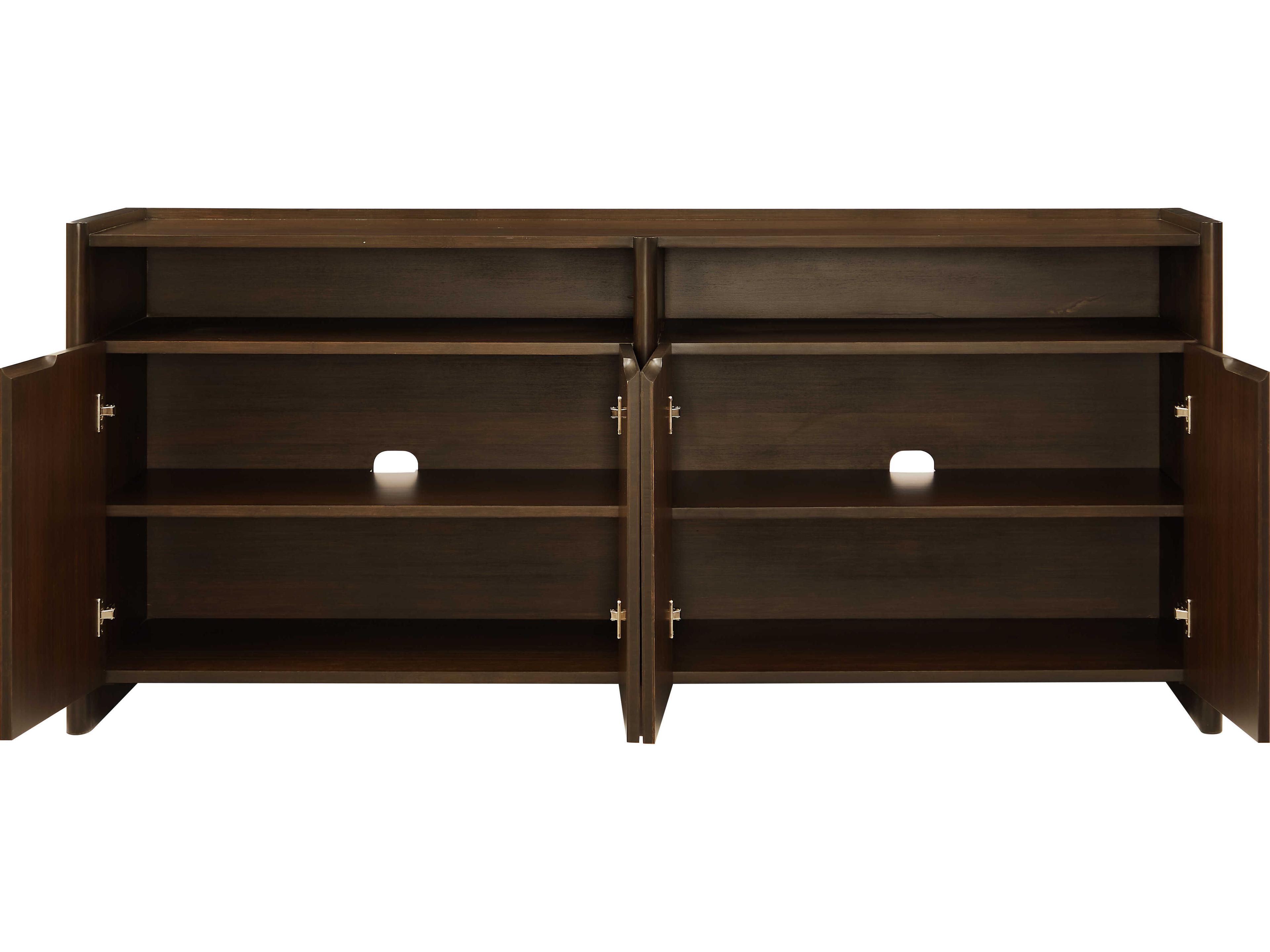 Greenington Hudson 80" Bamboo Wood Black Walnut Sideboard
