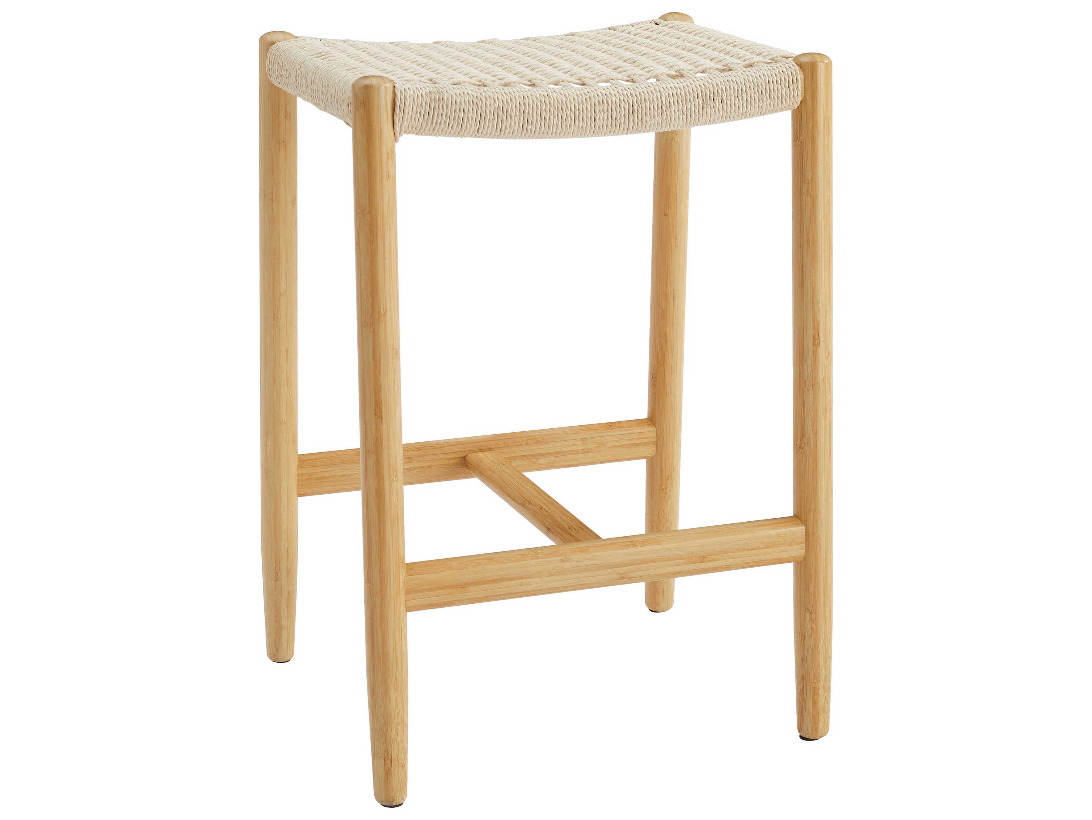 Greenington Leif Recliner Bamboo Wood Wheat Counter Stool