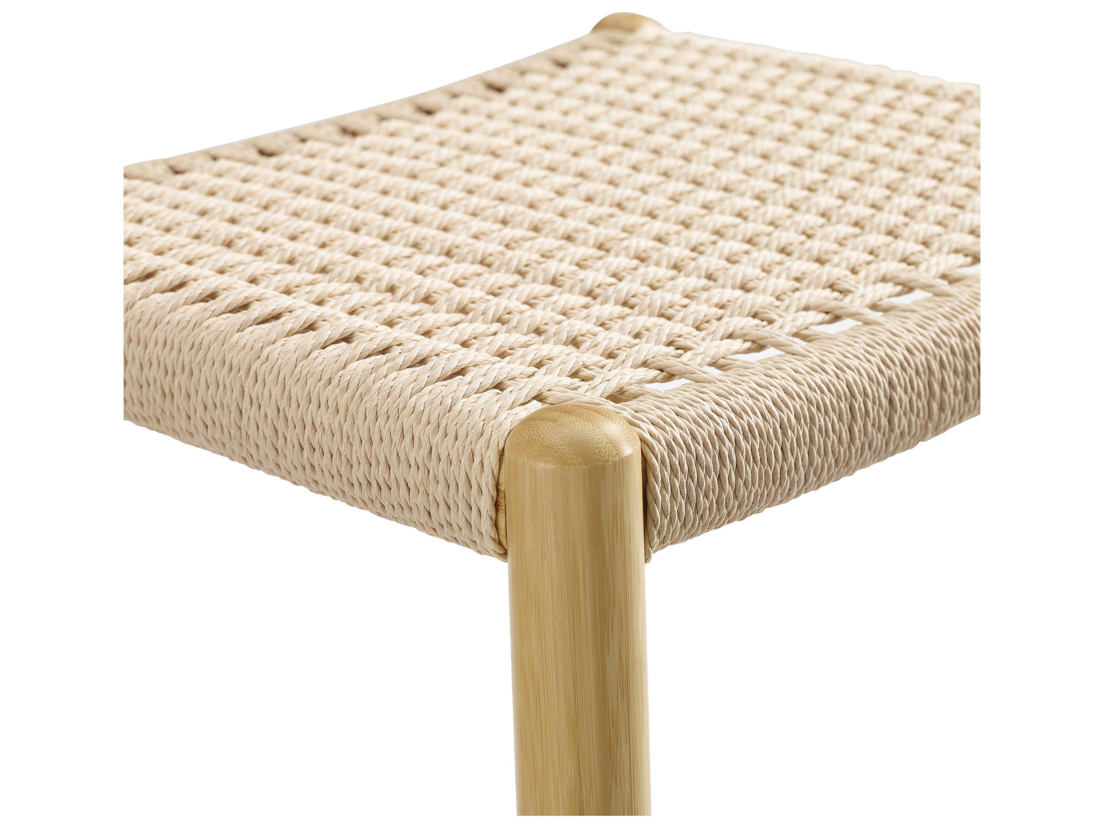 Greenington Leif Recliner Bamboo Wood Wheat Counter Stool