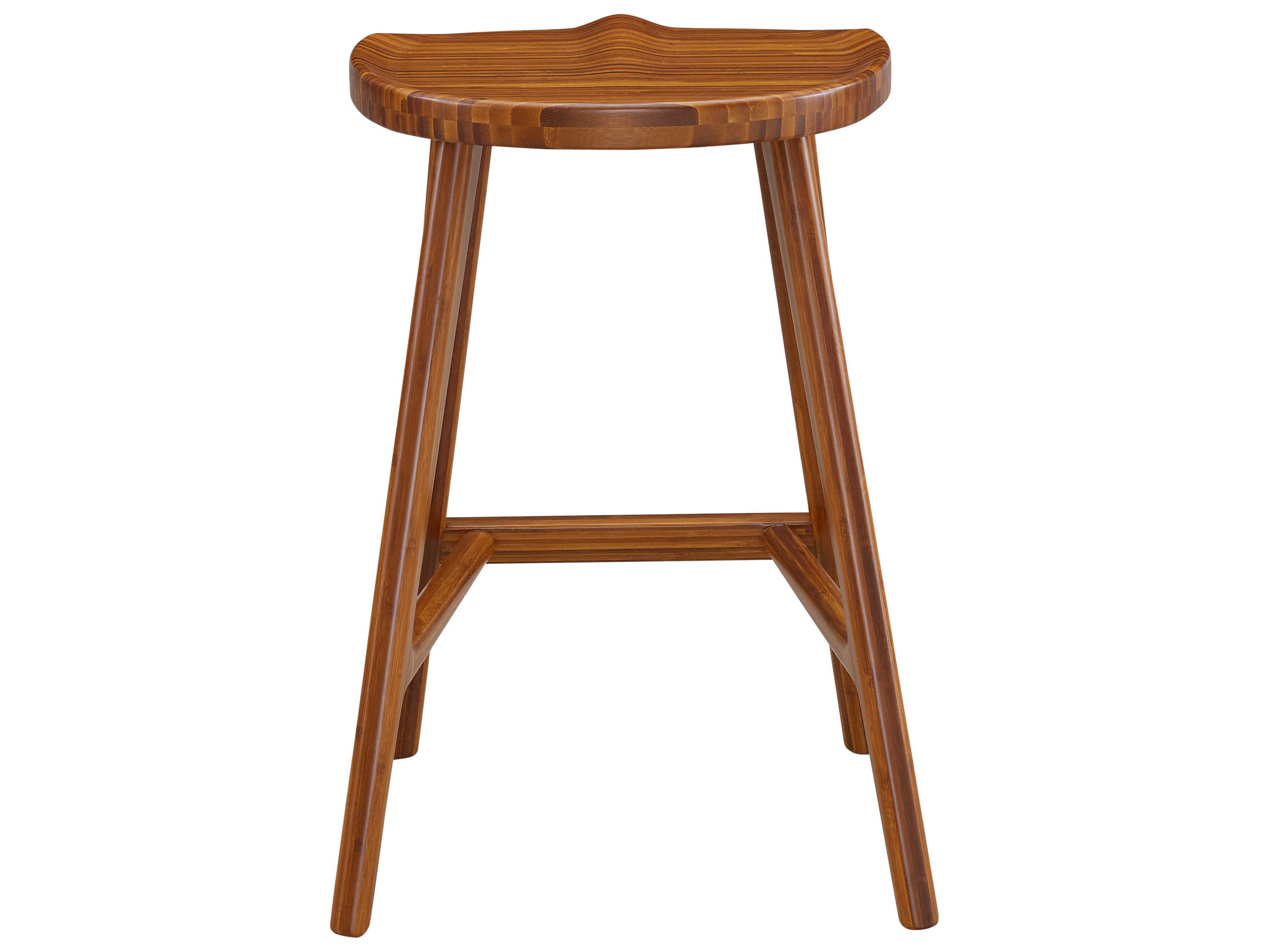 Greenington Max Bamboo Wood Amber Counter Stool