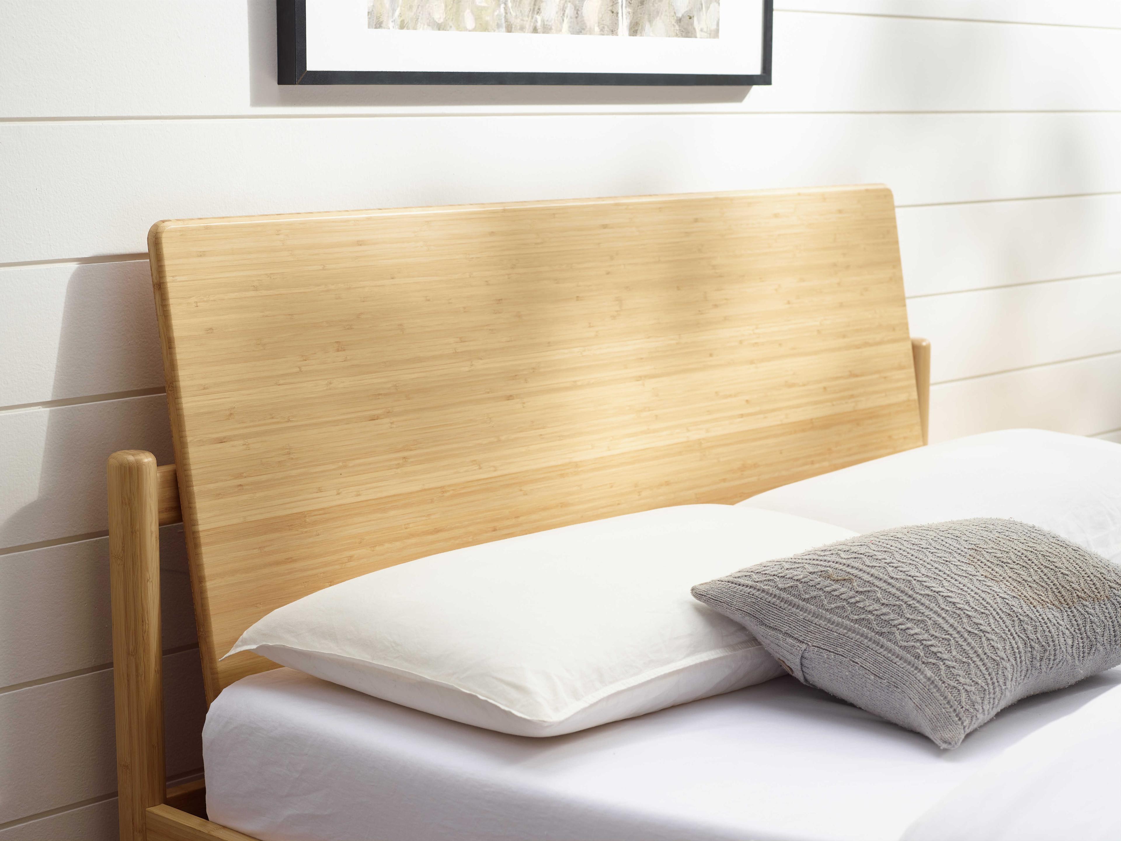 Greenington Monterey Wheat Brown Bamboo Wood King Platform Bed