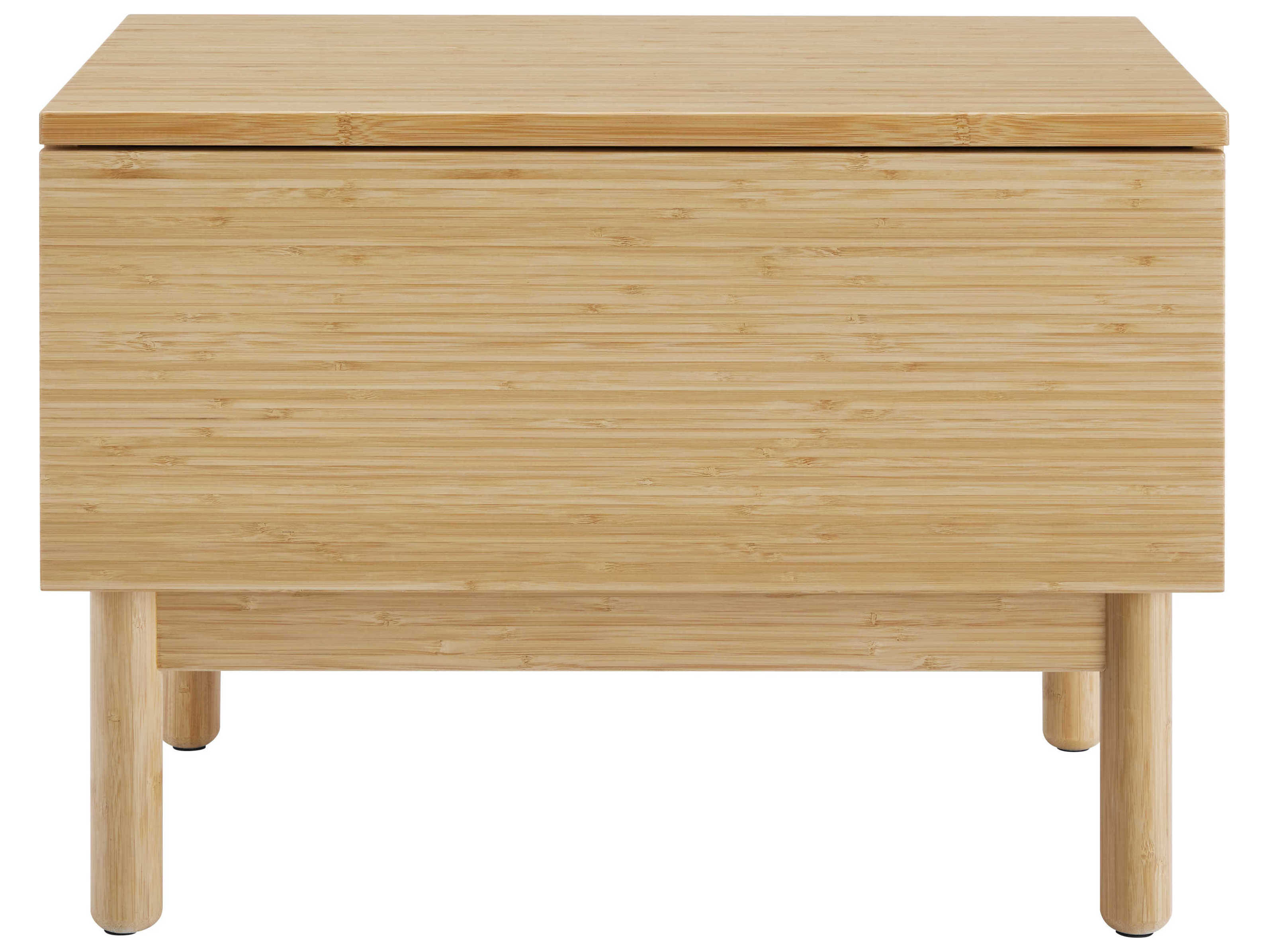 Greenington Monterey 1-Drawer Brown Bamboo Wood Chest Nightstand