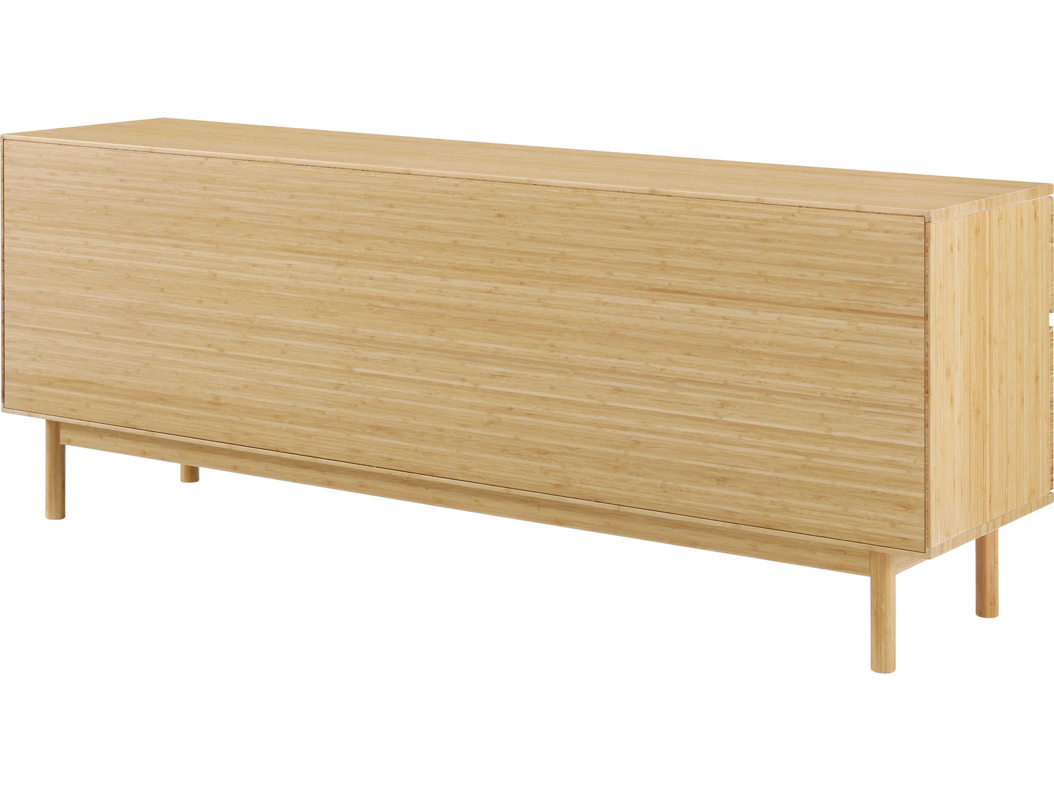 Greenington Monterey 4-Drawers Brown Bamboo Wood Double Dresser