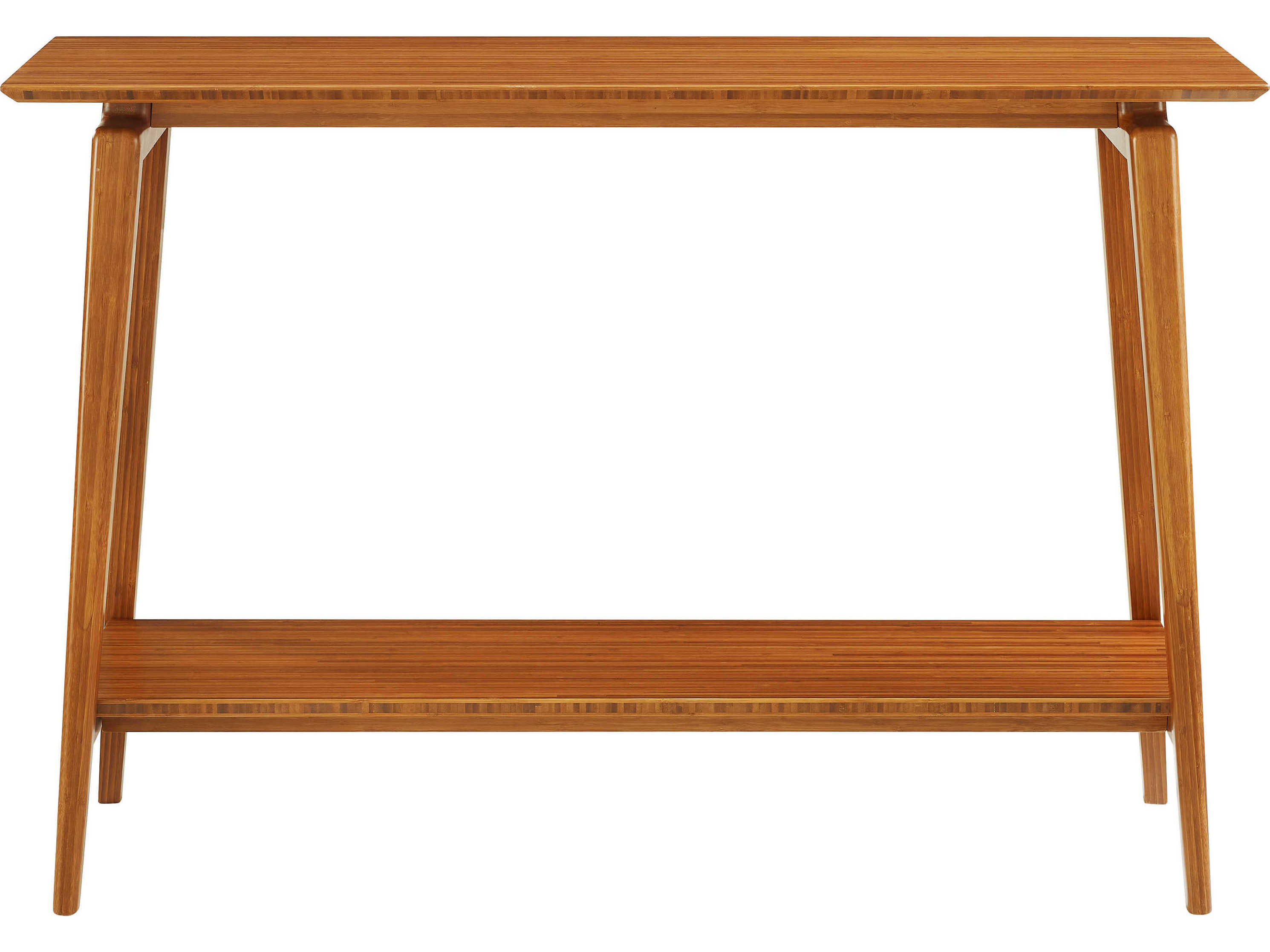 Greenington Antares Rectangular Bamboo Amber Console Table