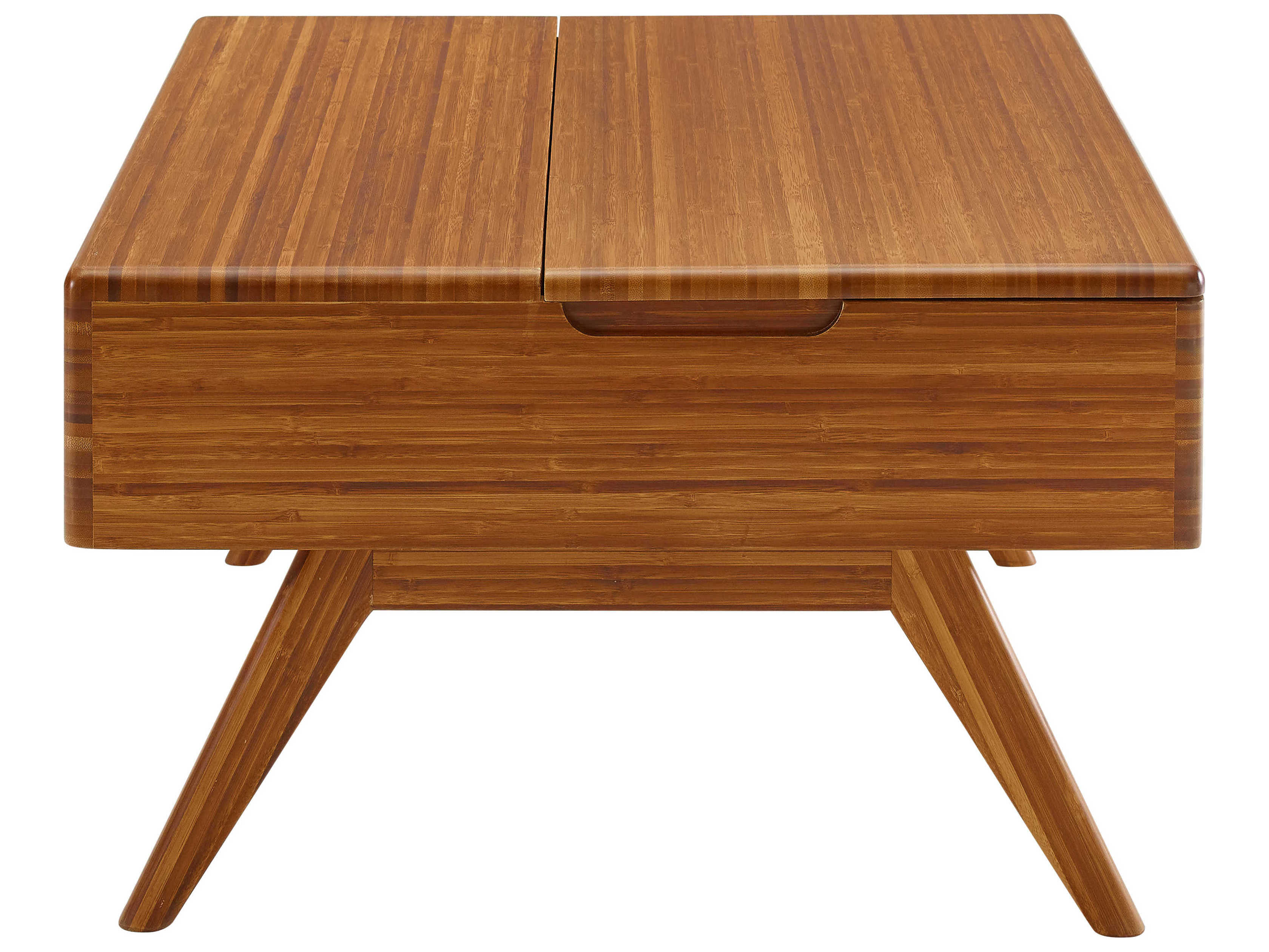 Greenington Accents Rectangular Bamboo Amber Coffee Table