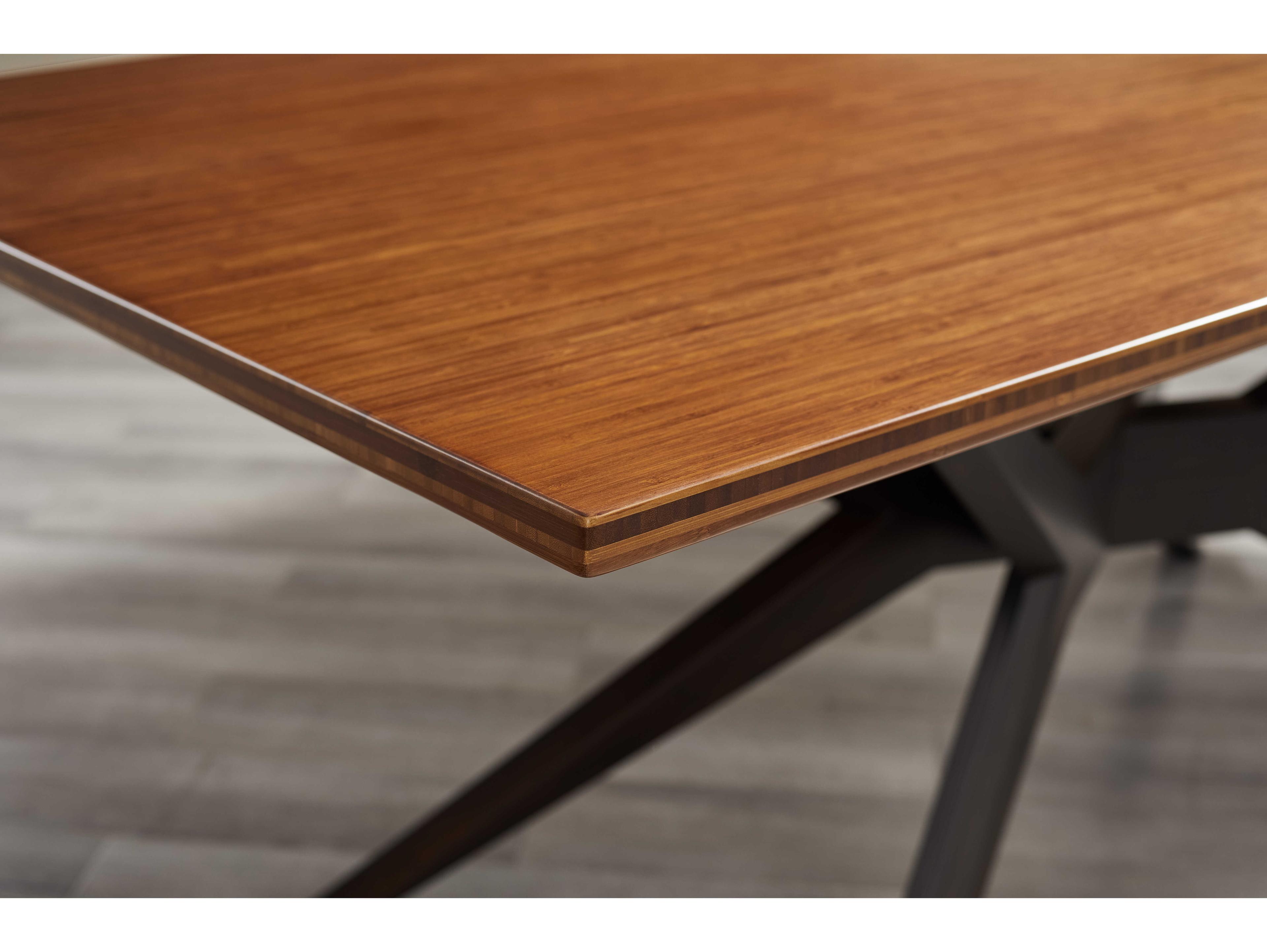 Greenington Sonoma Rectangular Bamboo Caviar Dining Table