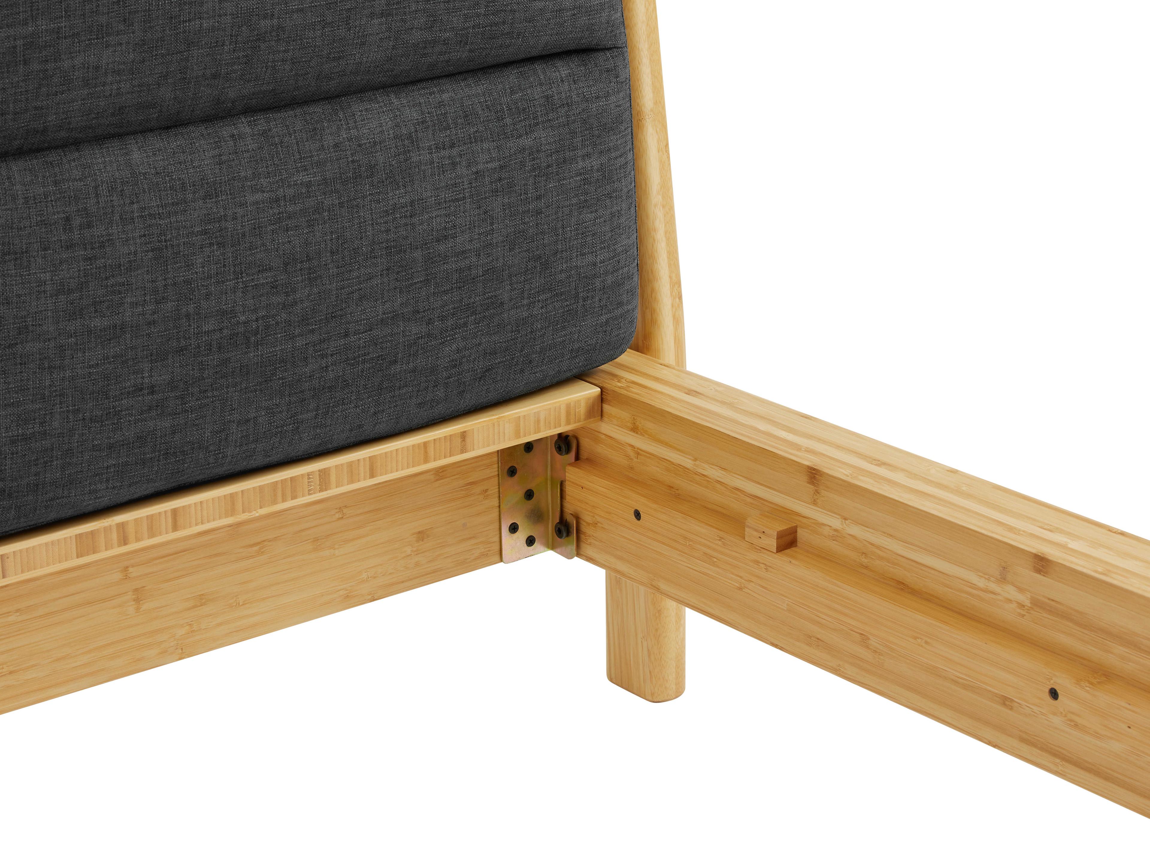 Greenington Santa Cruz Wheat Brown Bamboo Wood Queen Platform Bed