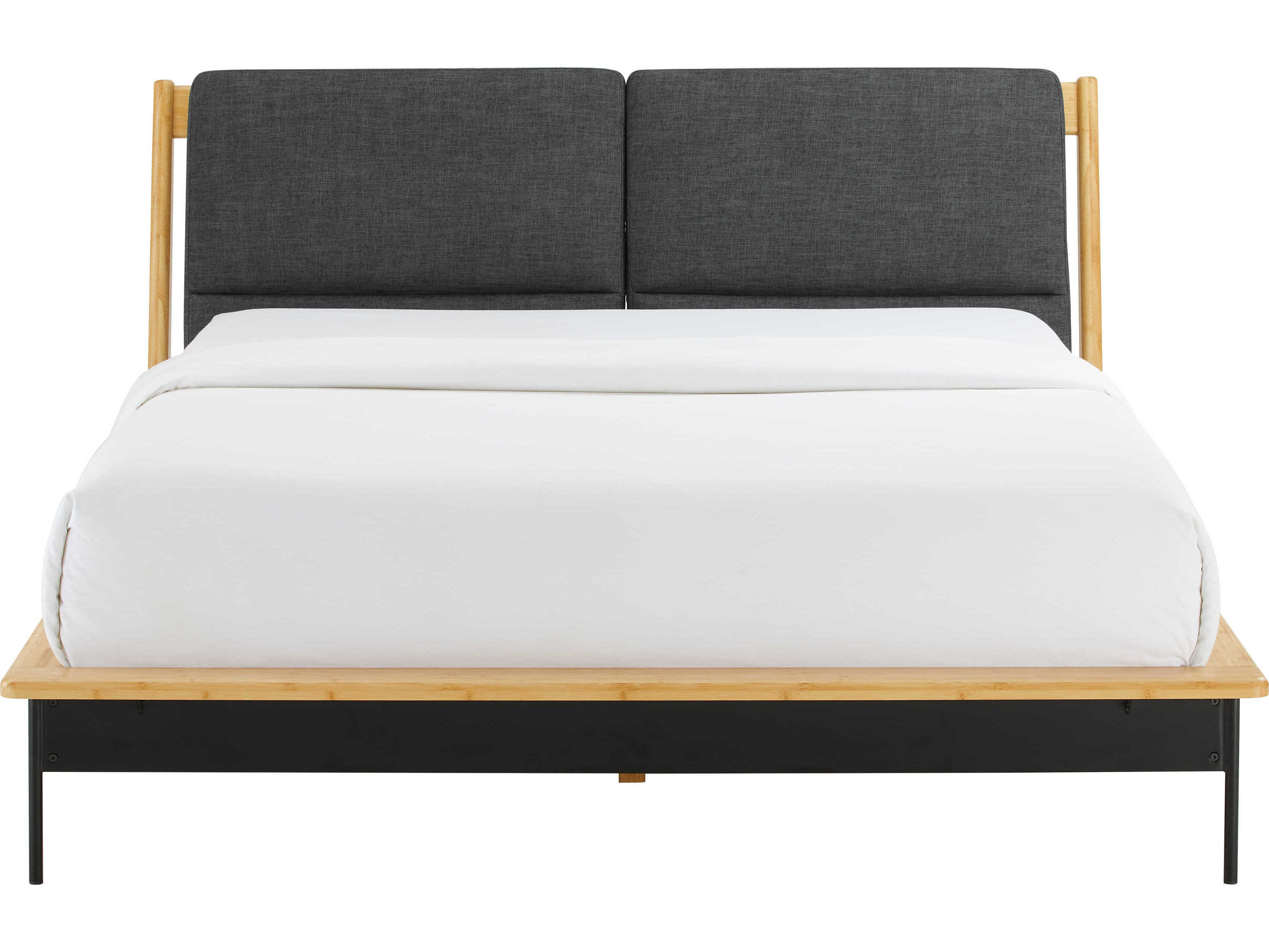 Greenington Santa Cruz Wheat Brown Bamboo Wood King Platform Bed