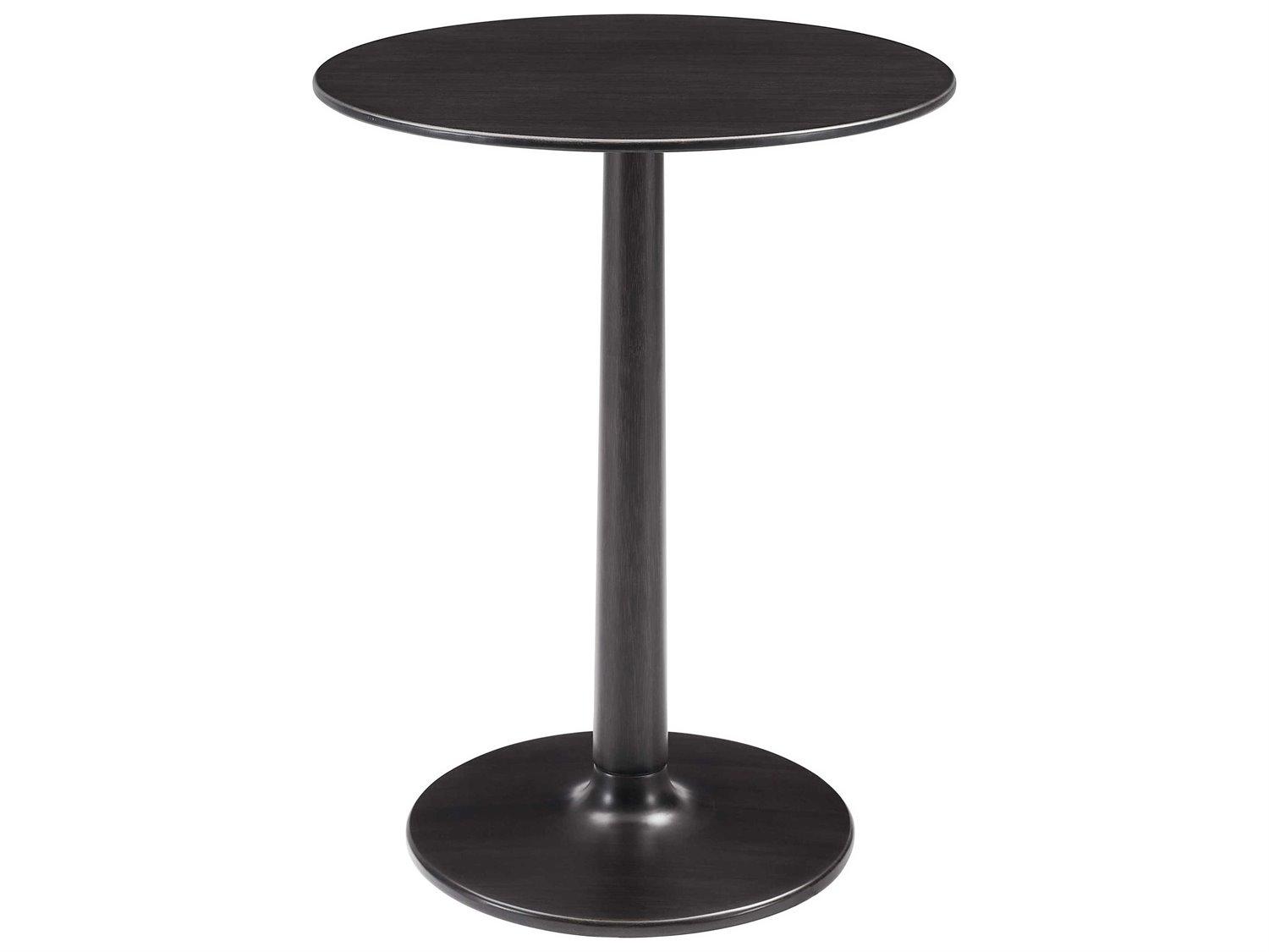 Greenington Accents Round Bamboo Caviar End Table