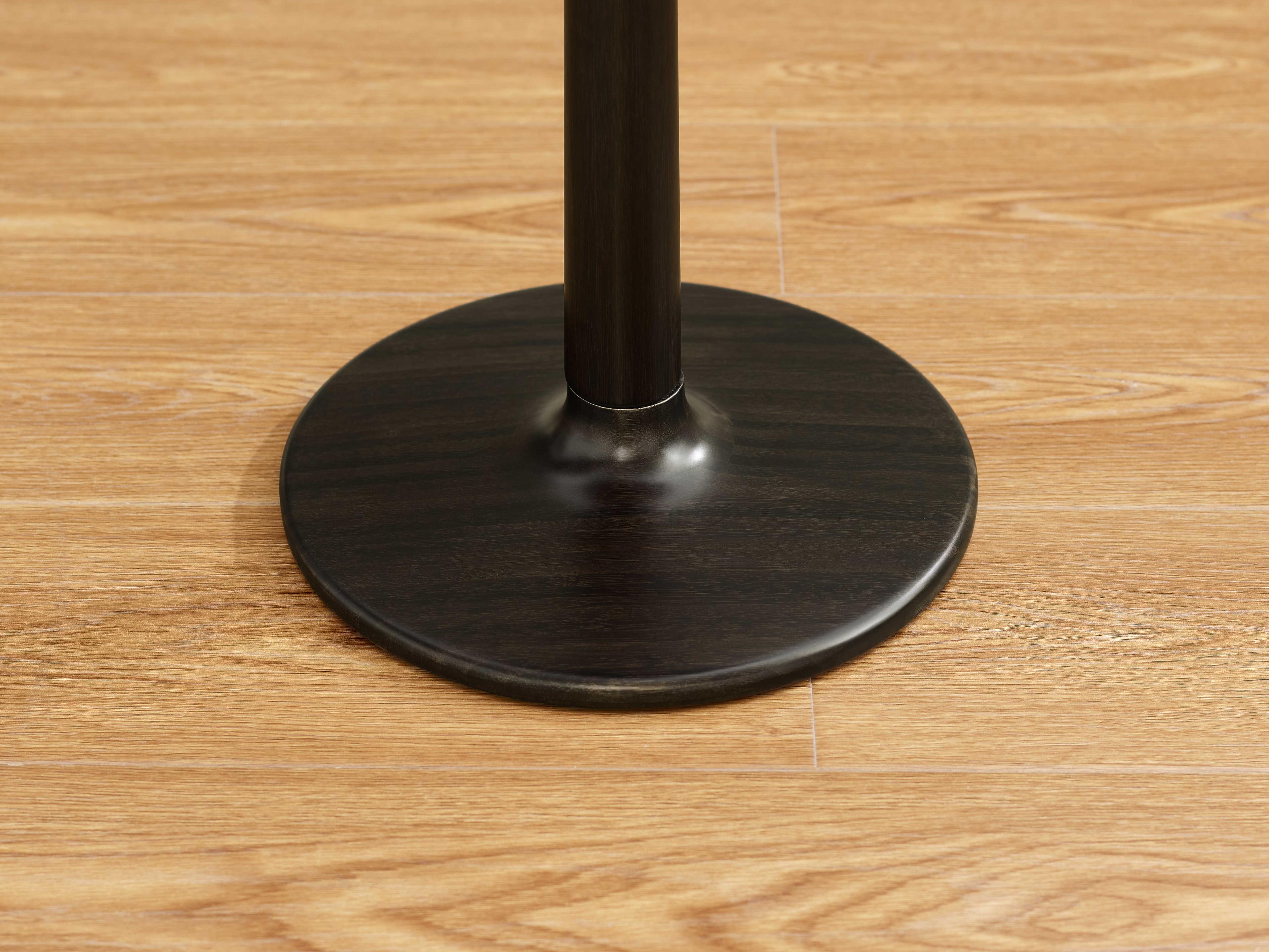 Greenington Accents Round Bamboo Caviar End Table