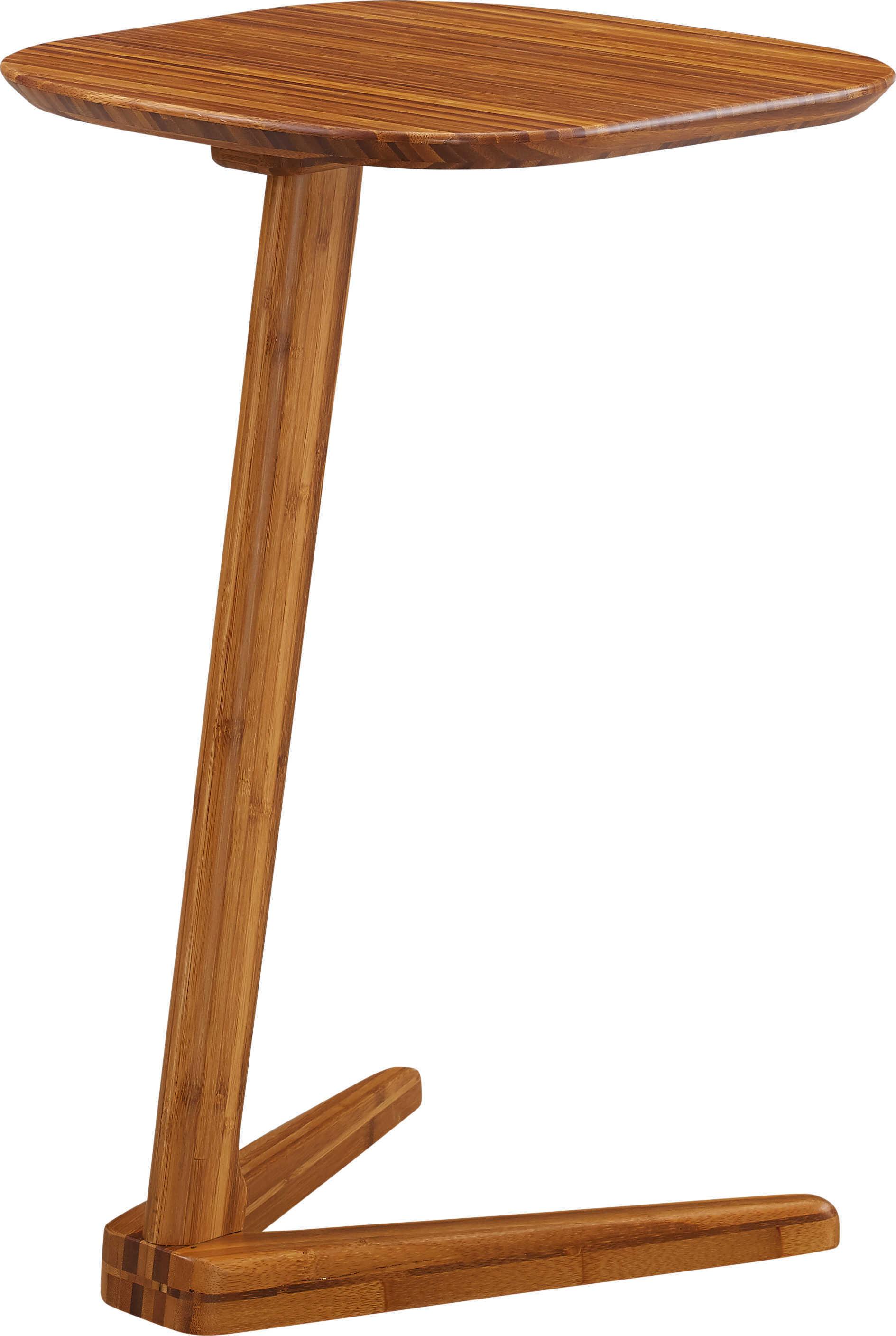 Greenington Accents Square Bamboo Amber End Table