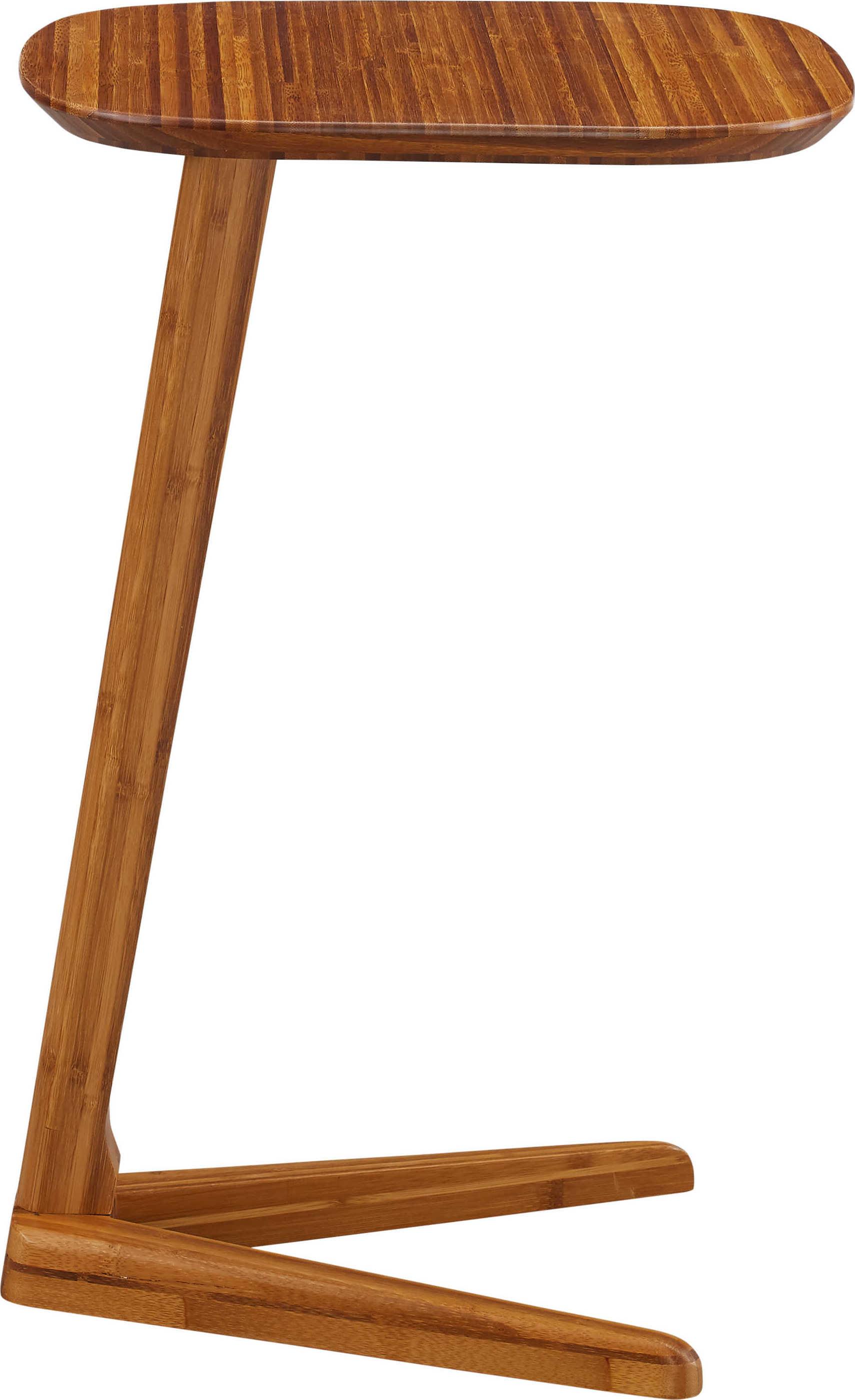 Greenington Accents Square Bamboo Amber End Table