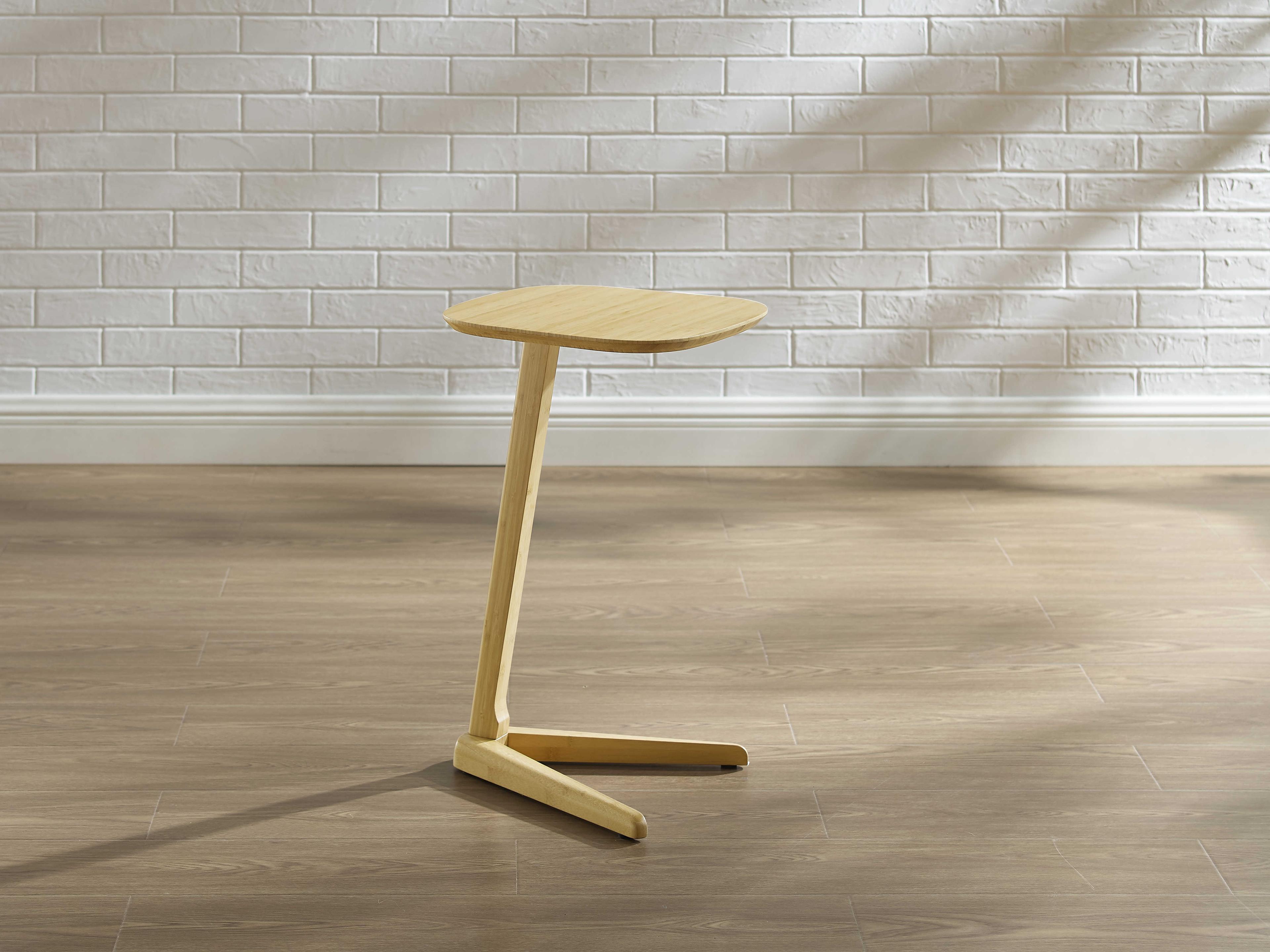 Greenington Accents Square Bamboo Wheat End Table