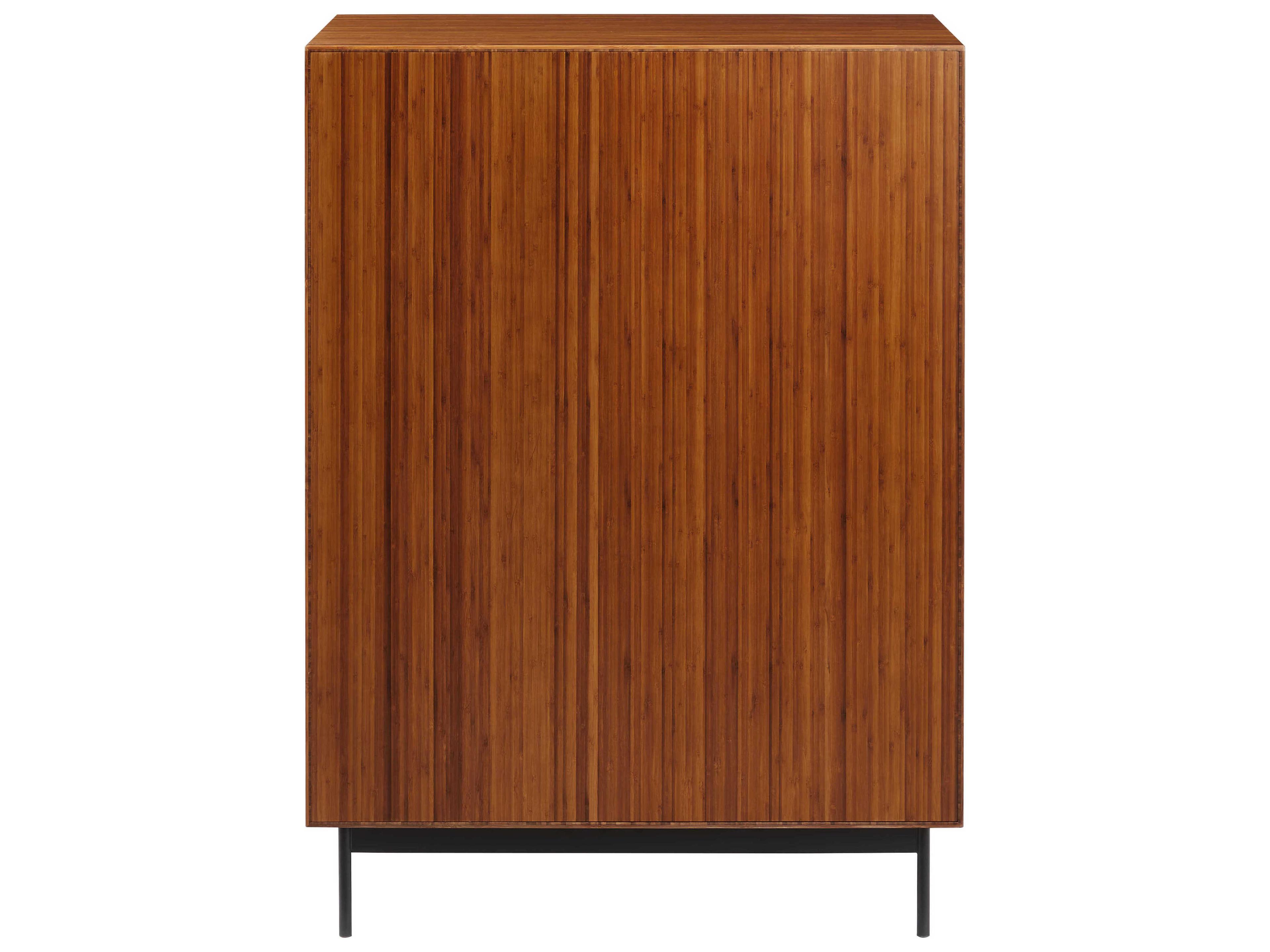 Greenington Taylor Amber Brown Bamboo Wood Accent Chest