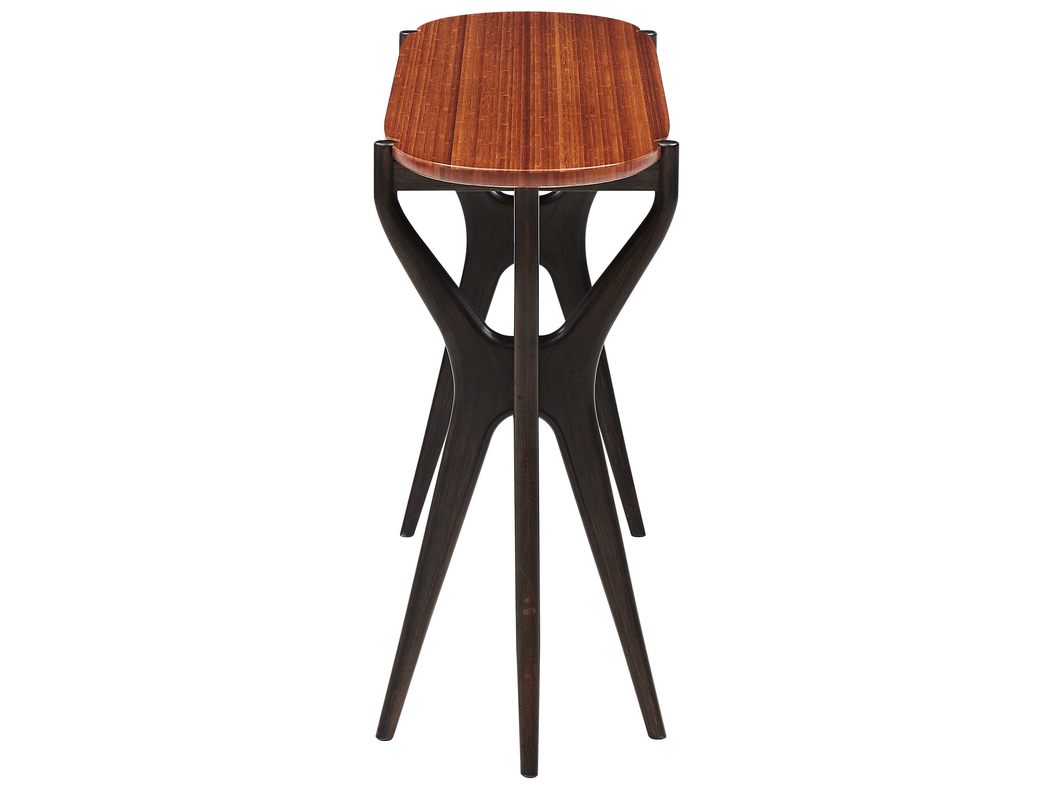 Greenington Tofino Oval Bamboo Amber Console Table