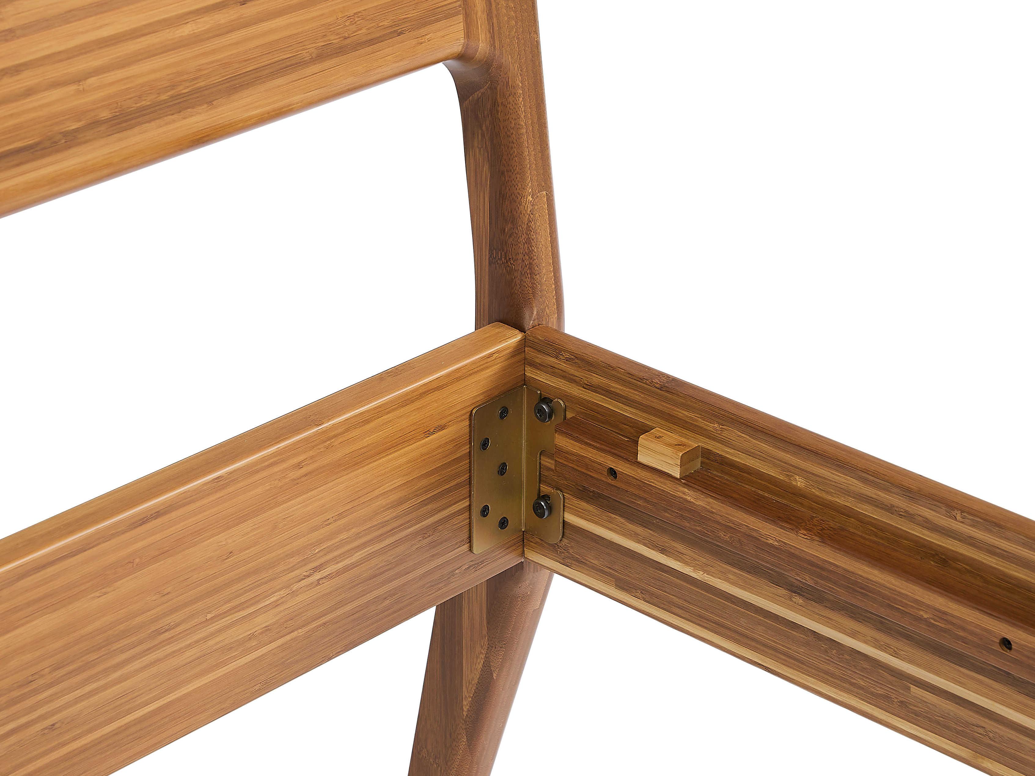 Greenington Ventura Amber Brown Bamboo Wood California King Platform Bed