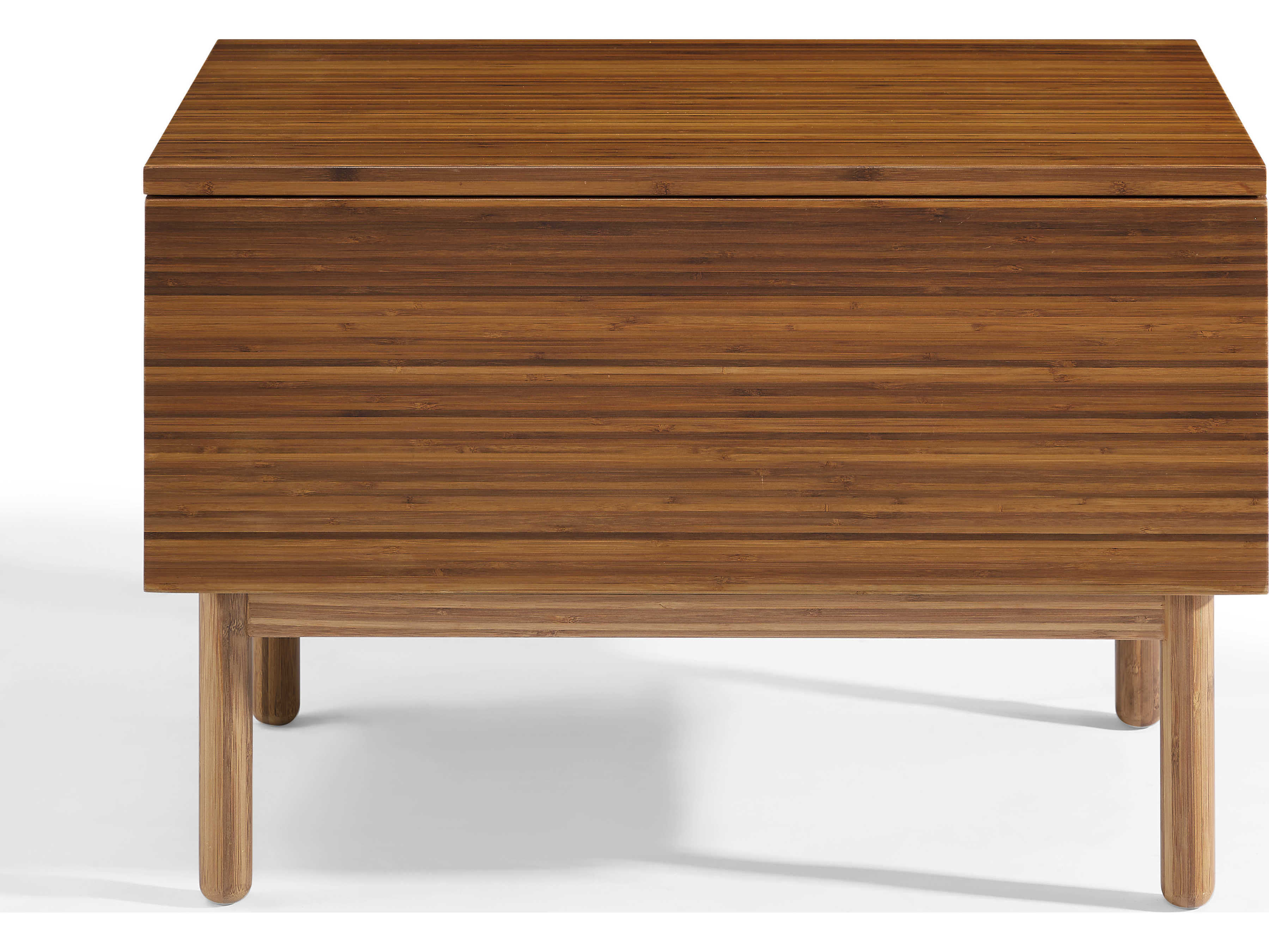 Greenington Ventura 1-Drawer Brown Bamboo Wood Chest Nightstand