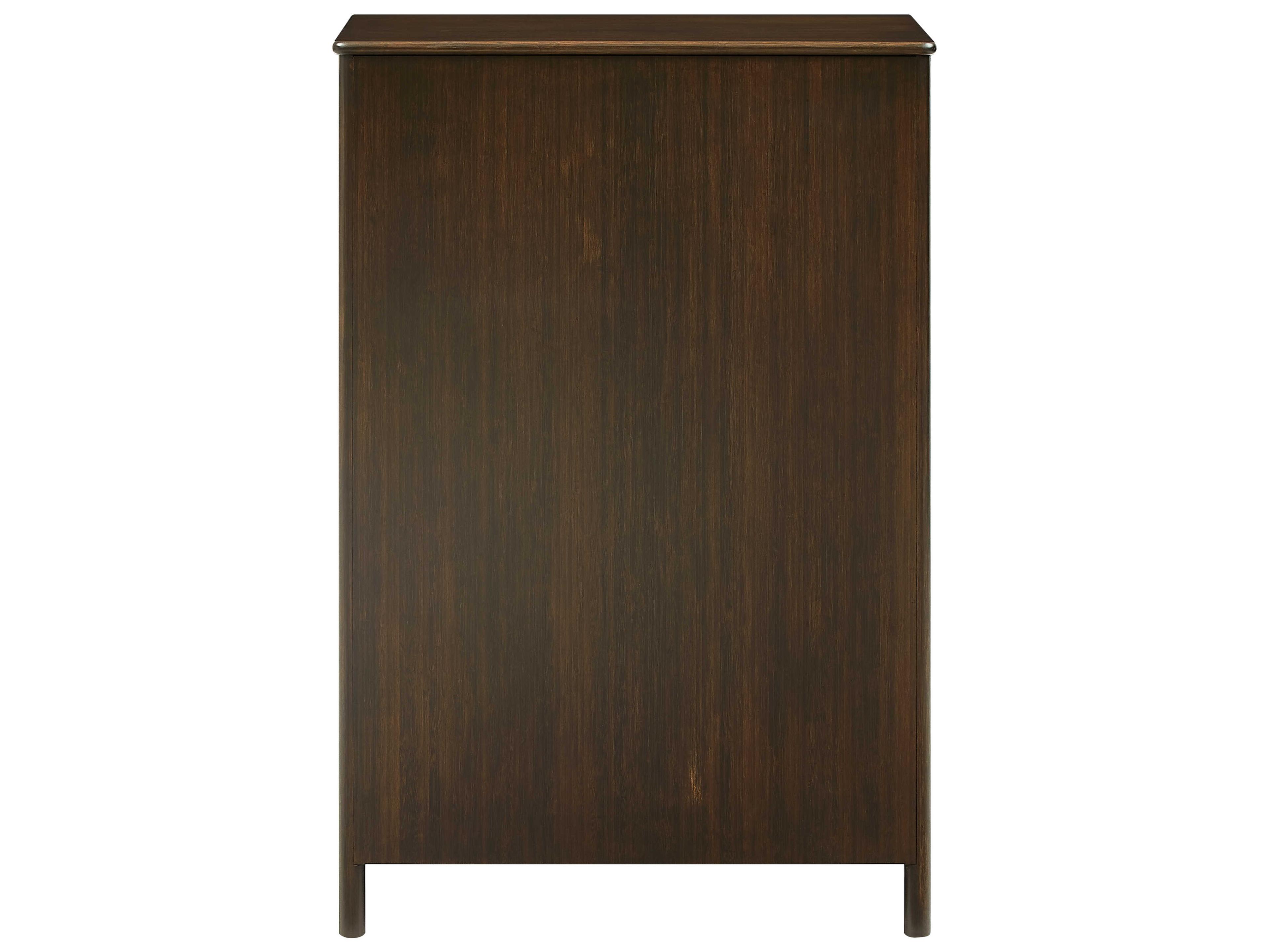 Greenington Weston Black Walnut Brown Bamboo Wood Accent Chest