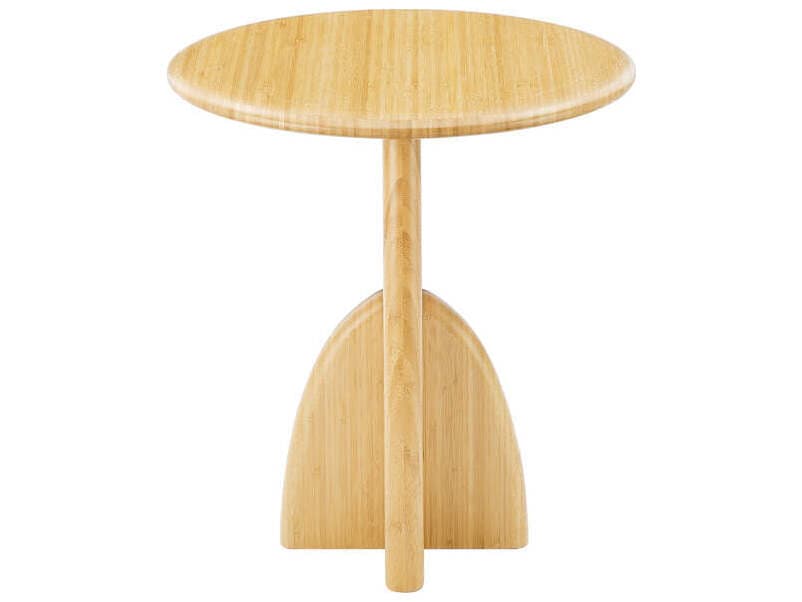 Greenington Zephyr Round Bamboo Coffee Table