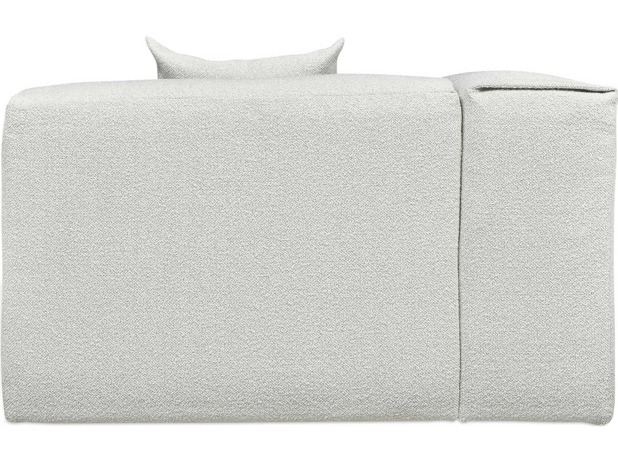 Gus* Modern Nest Gray Left Arm Modular Chair