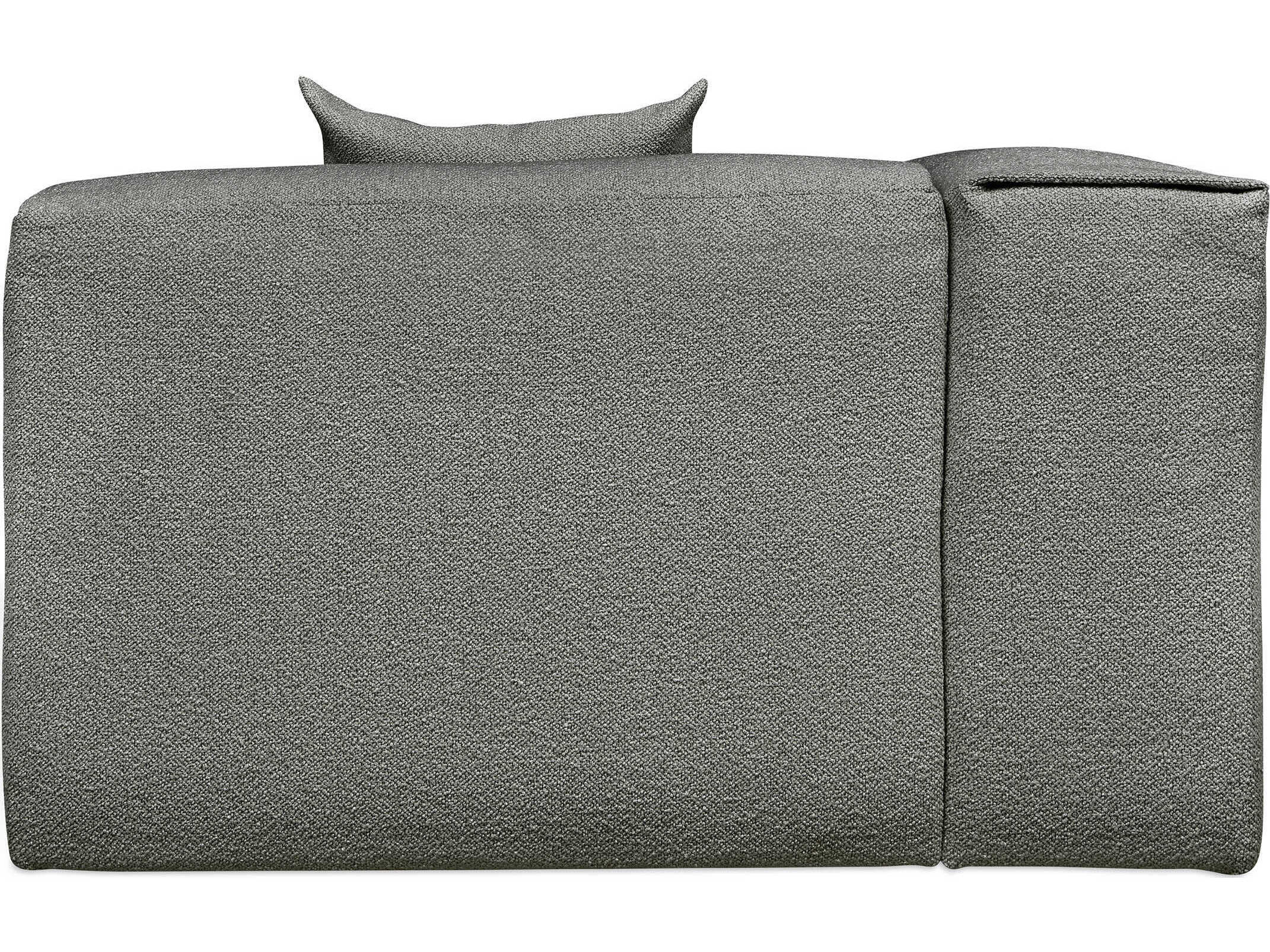 Gus* Modern Nest Gray Left Arm Modular Chair