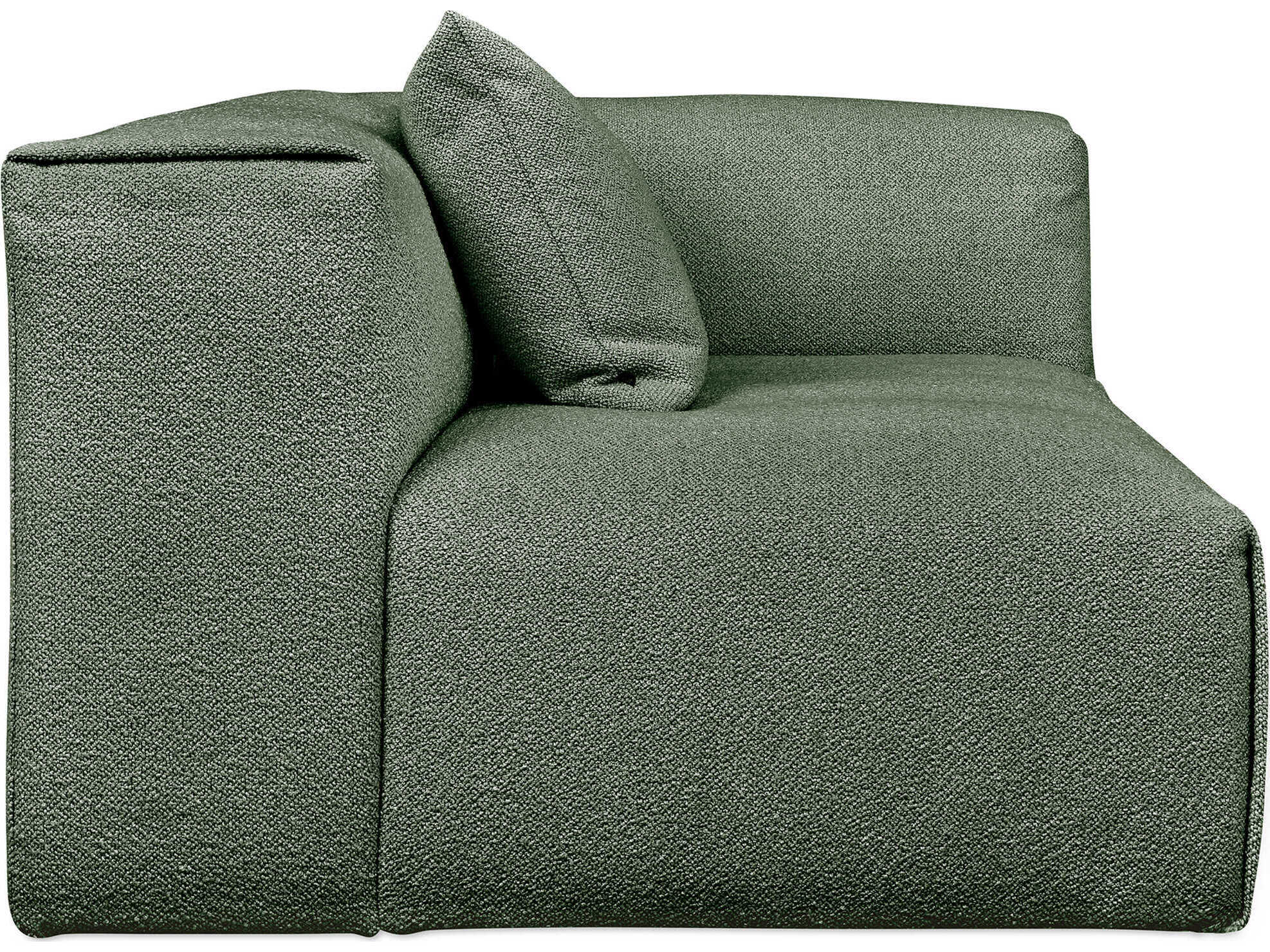 Gus* Modern Nest Green Right Arm Modular Chair