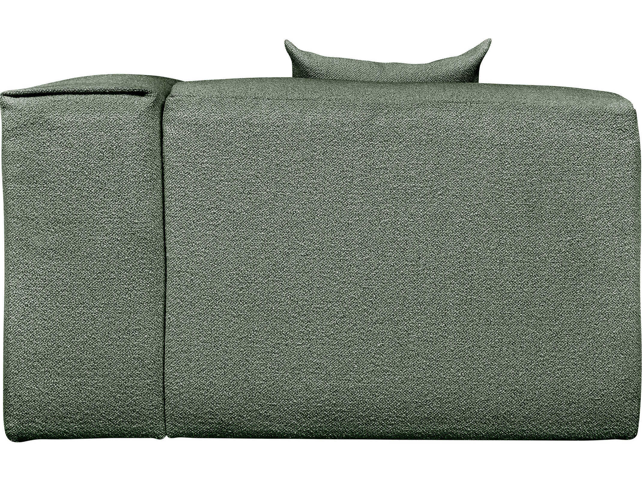 Gus* Modern Nest Green Right Arm Modular Chair