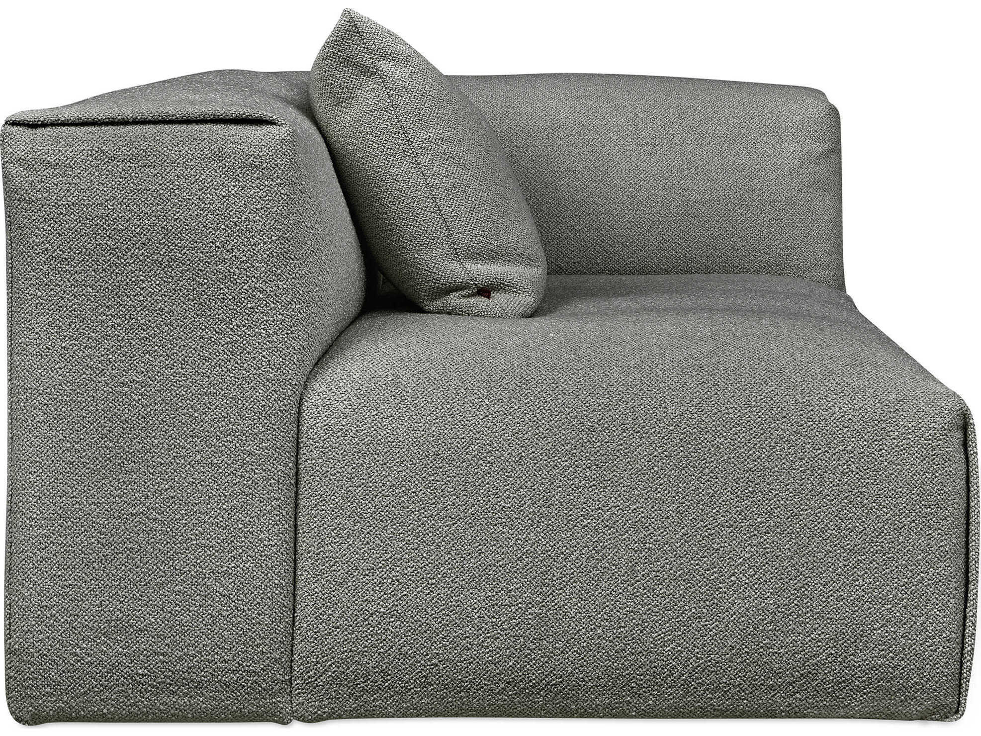 Gus* Modern Nest Gray Right Arm Modular Chair