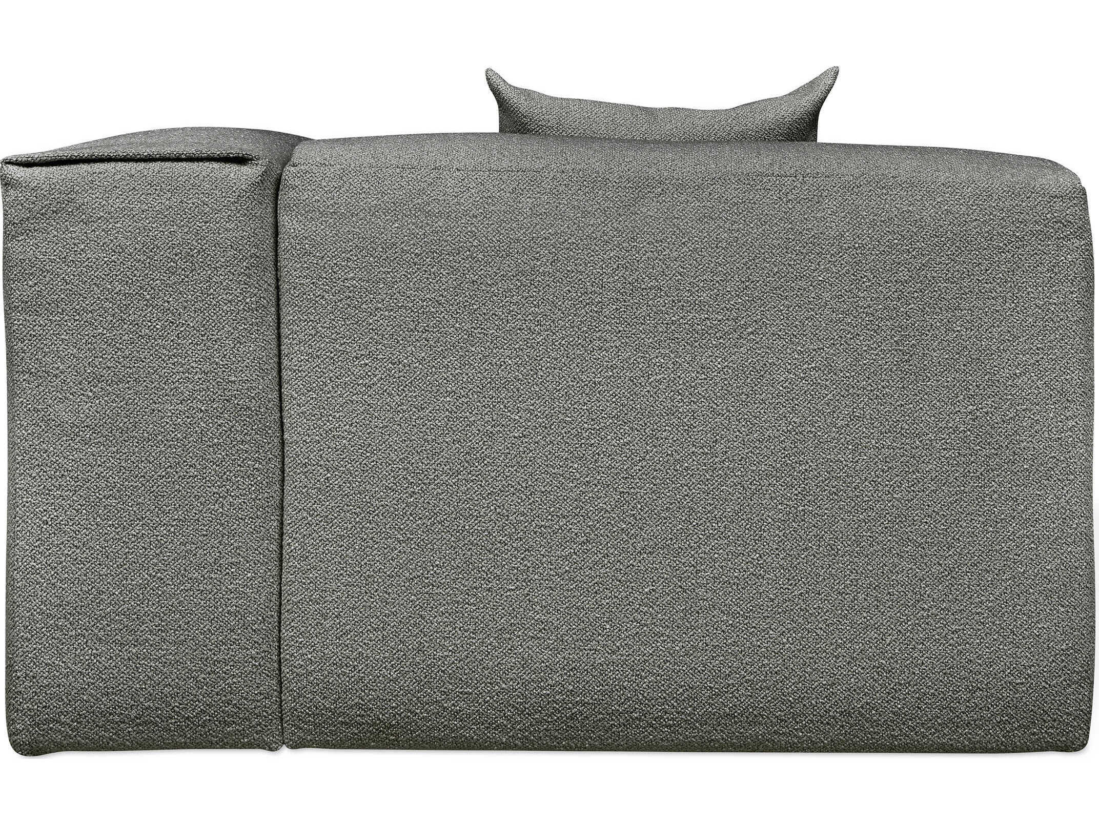 Gus* Modern Nest Gray Right Arm Modular Chair
