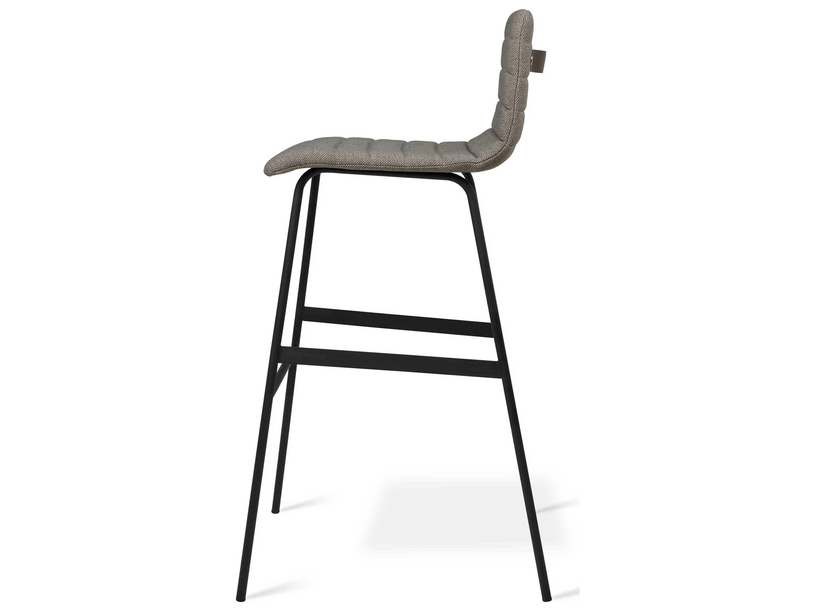 Gus* Modern Lecture Upholstered Pixel Truffle Bar Stool
