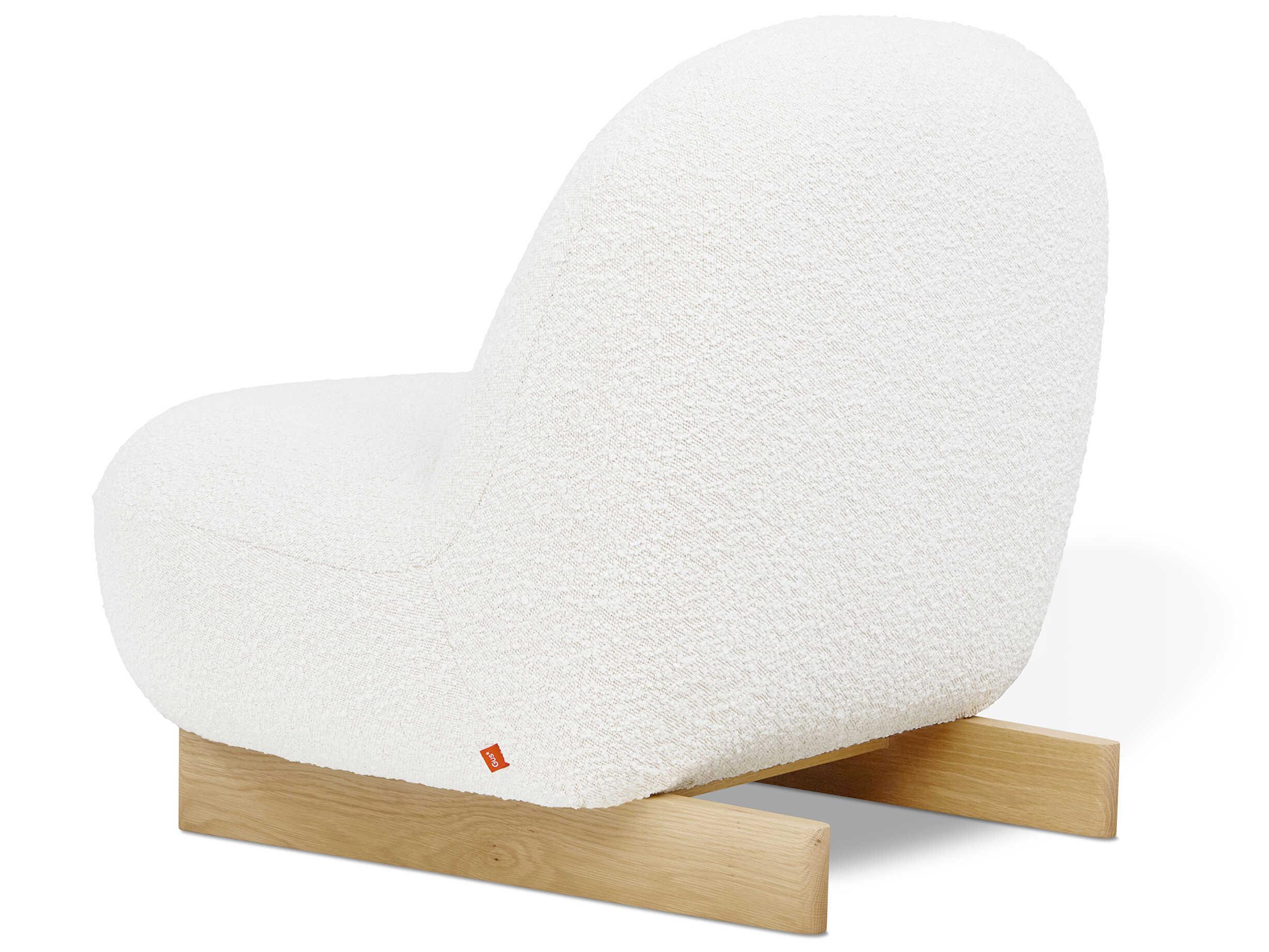 Gus* Modern Arlo White Accent Chair