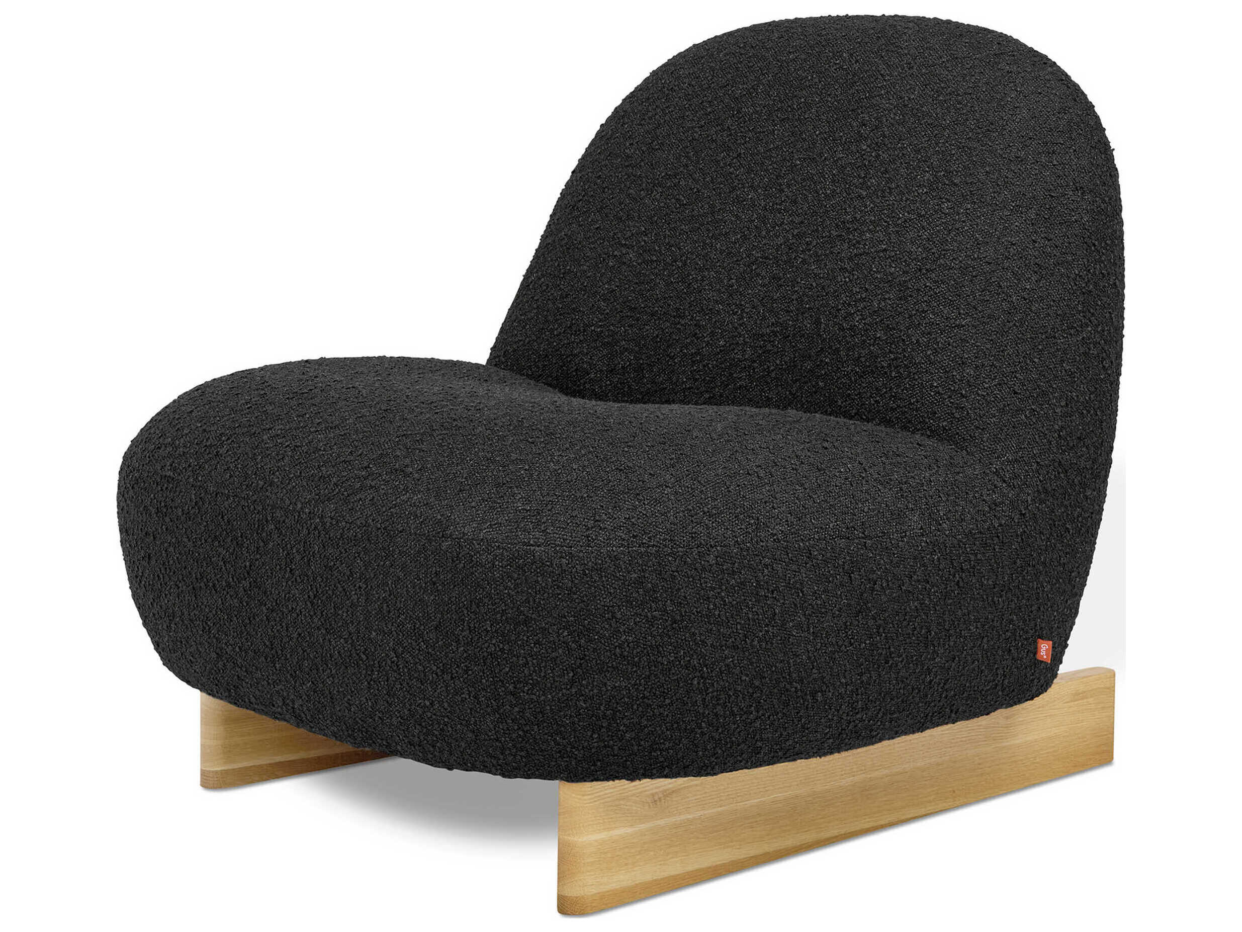 Gus* Modern Arlo Black Accent Chair