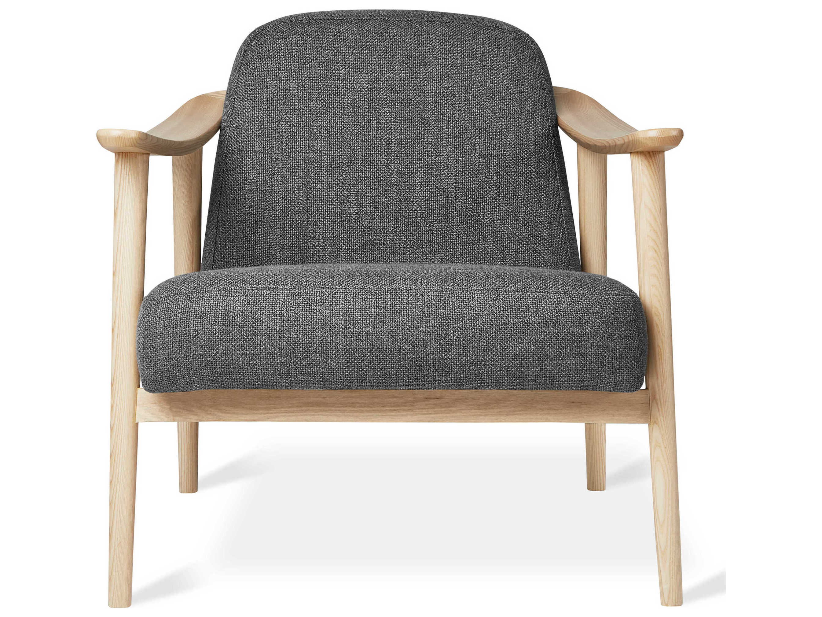 Gus* Modern Baltic Brown Fabric Accent Chair