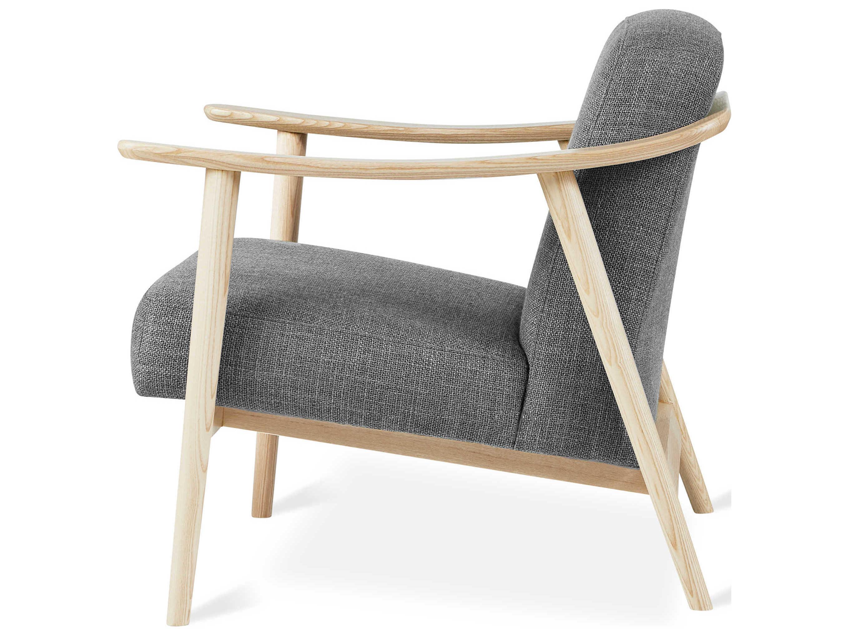 Gus* Modern Baltic Brown Fabric Accent Chair