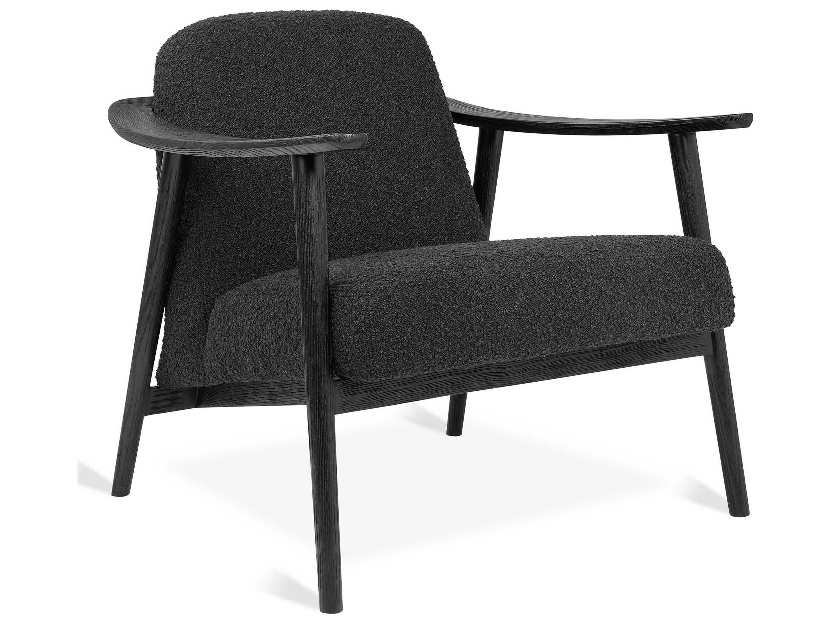 Gus* Modern Baltic Black Accent Chair